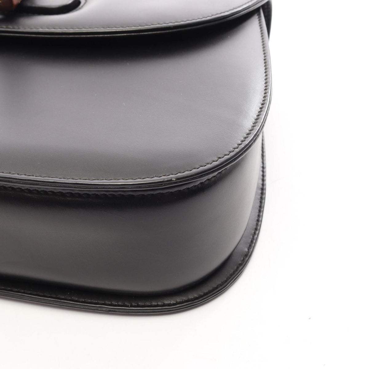 Gucci Black Leather Handbag (Pre-Owned)