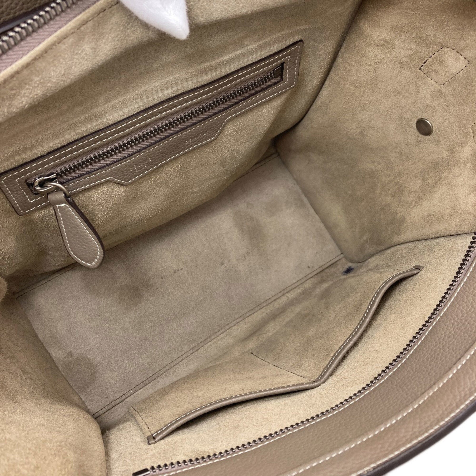 Celine Brown Leather Tote Bag (Pre-Owned)