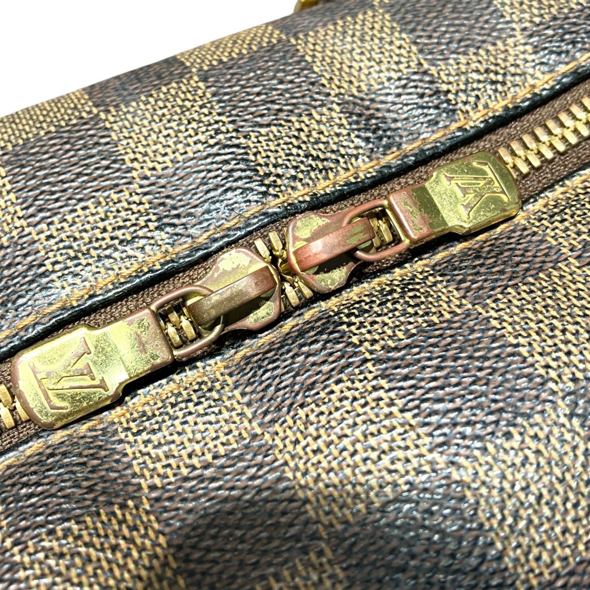 Louis Vuitton Brown Damier Canvas Ebene Galle Damier Canvas Handbag (Pre-Owned)