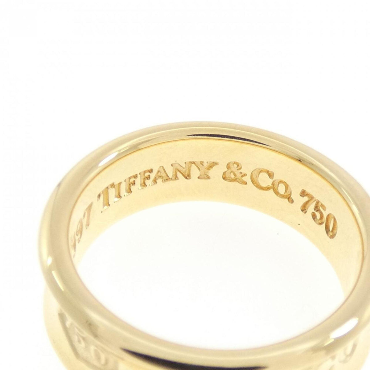Tiffany Yellow Gold (18K) Band Ring (Pre-Owned)