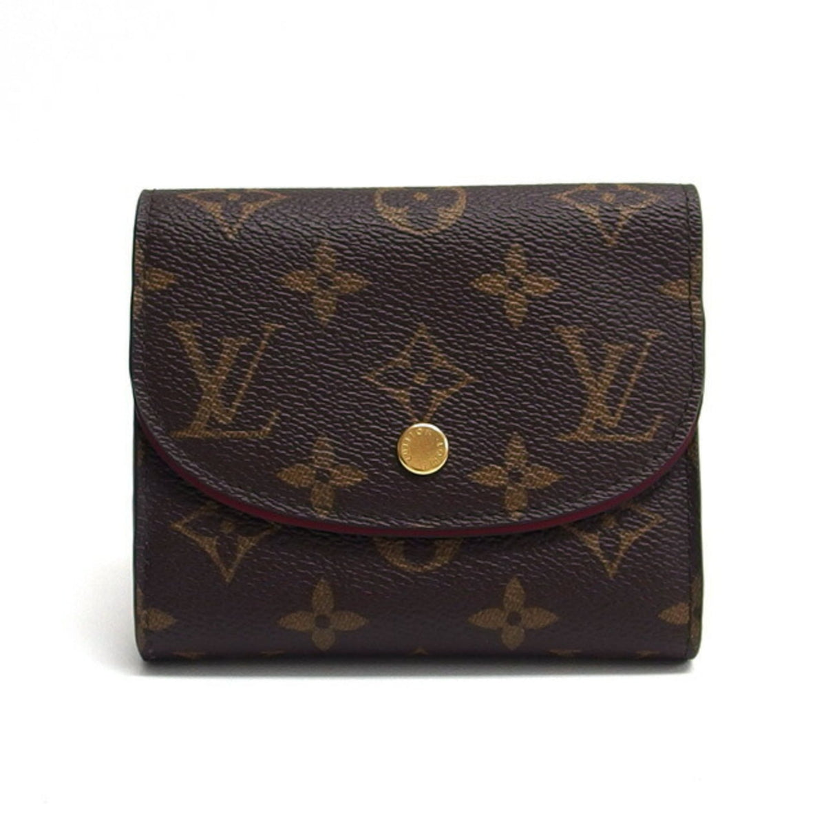 Louis Vuitton Monogram Fuchsia Pink Monogram Monogram Wallet (Tri-Fold) (Pre-Owned)