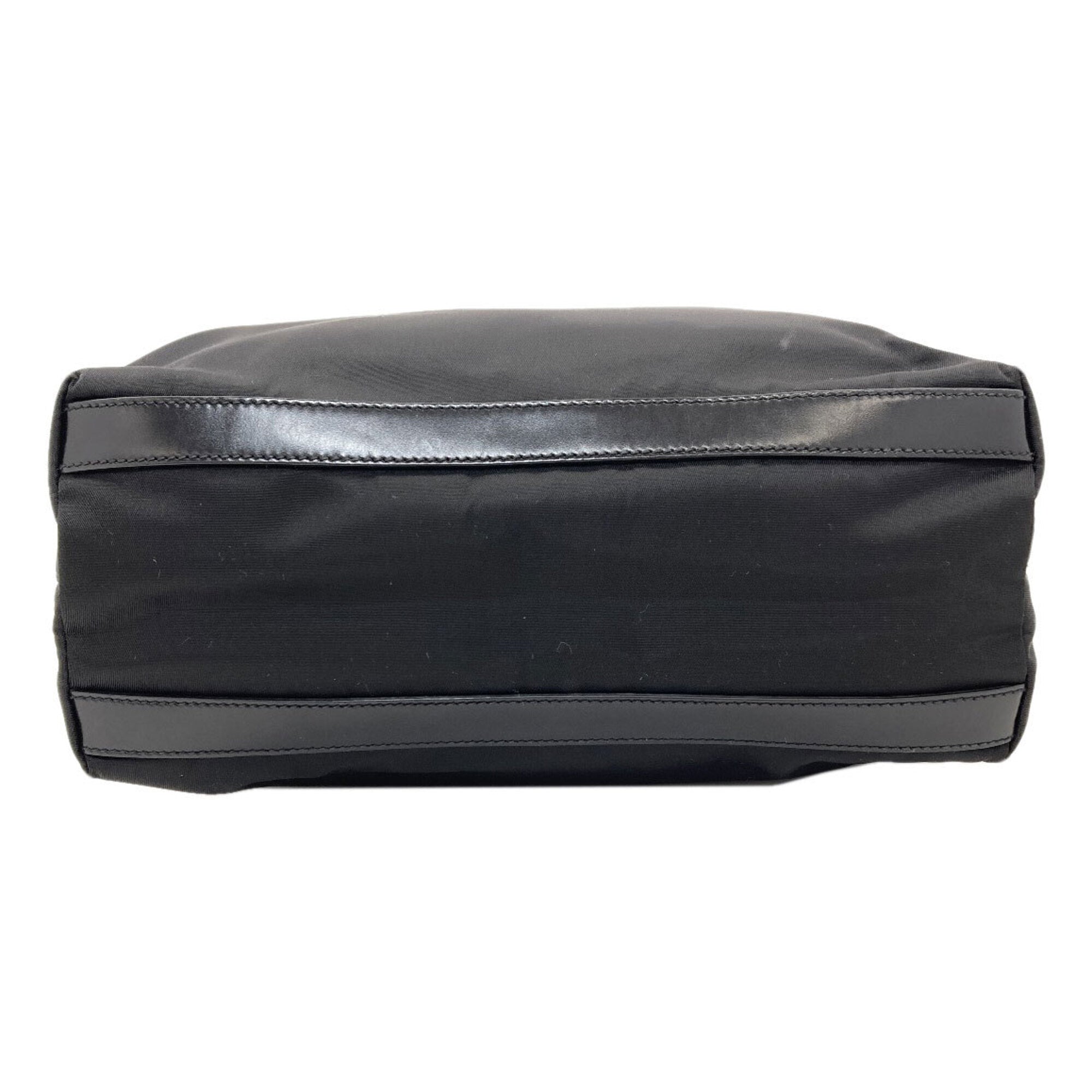 Prada Black Nylon Tote Bag (Pre-Owned)