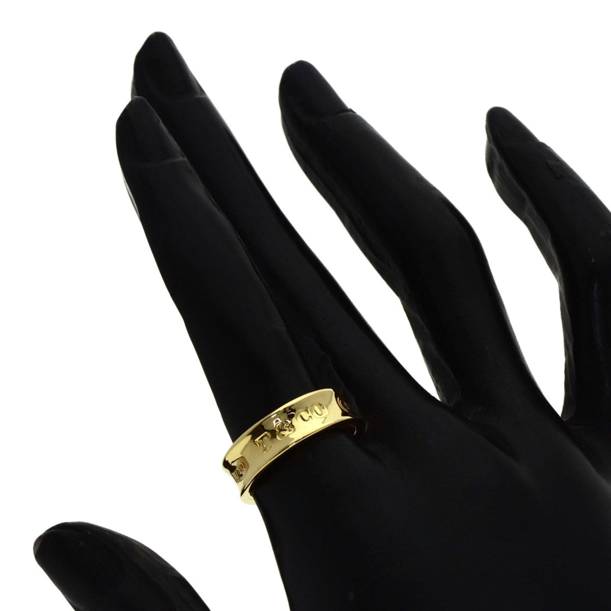 Tiffany Yellow Gold (18K) Band Ring (Pre-Owned)