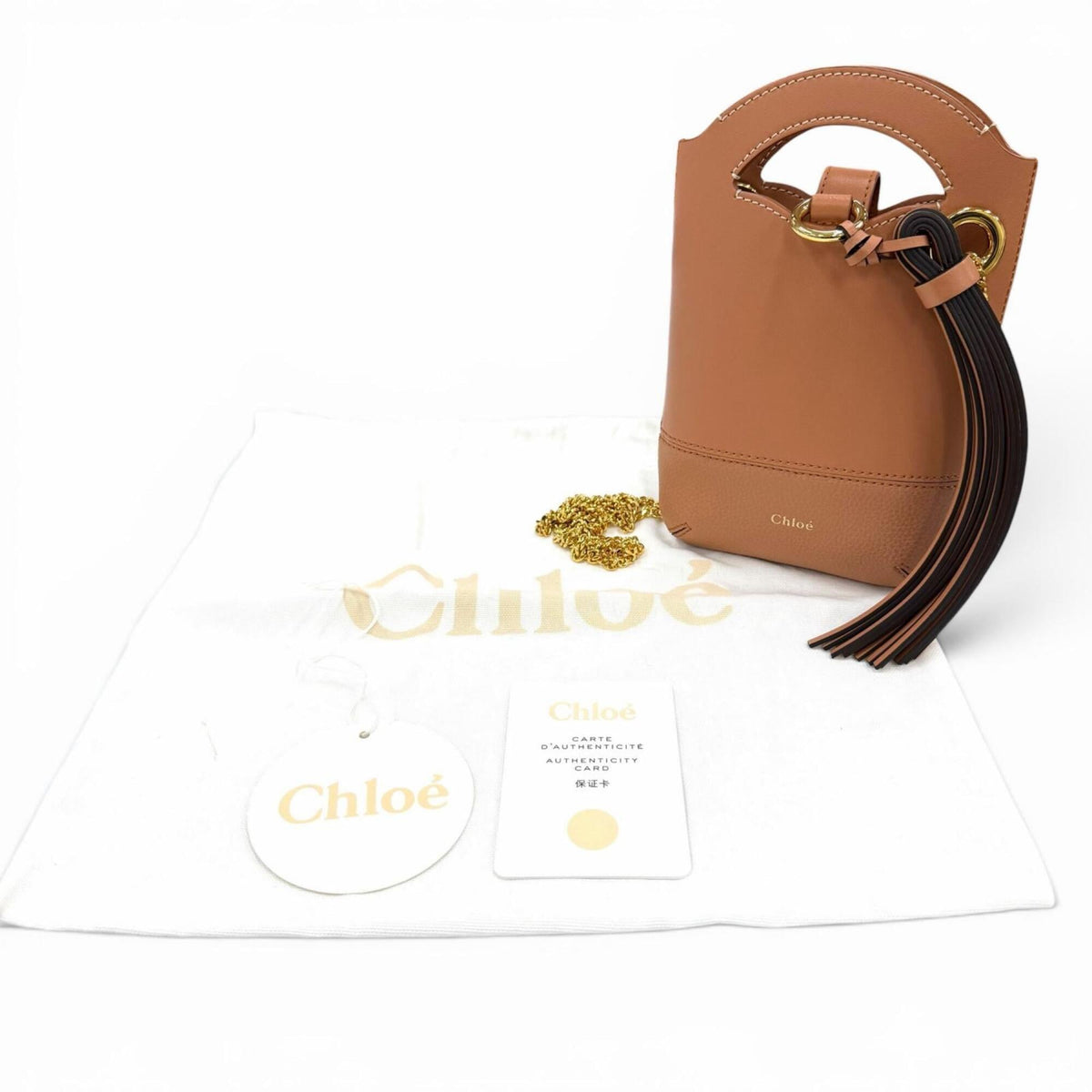 Chloé Brown Leather Shoulder Bag (Pre-Owned)