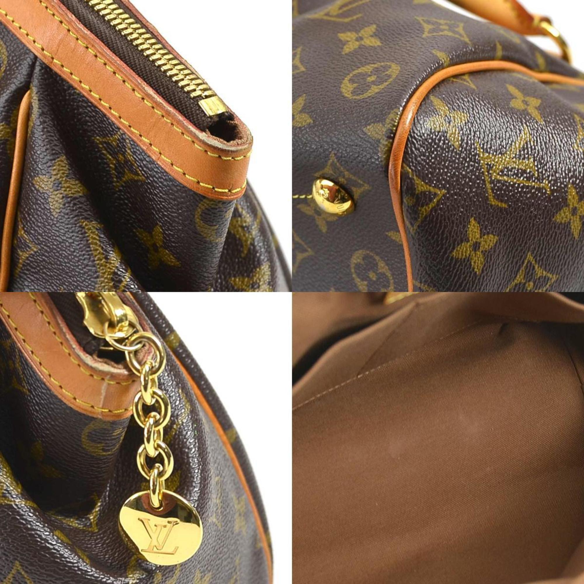 Louis Vuitton Brown Monogram Canvas Handbag (Pre-Owned)