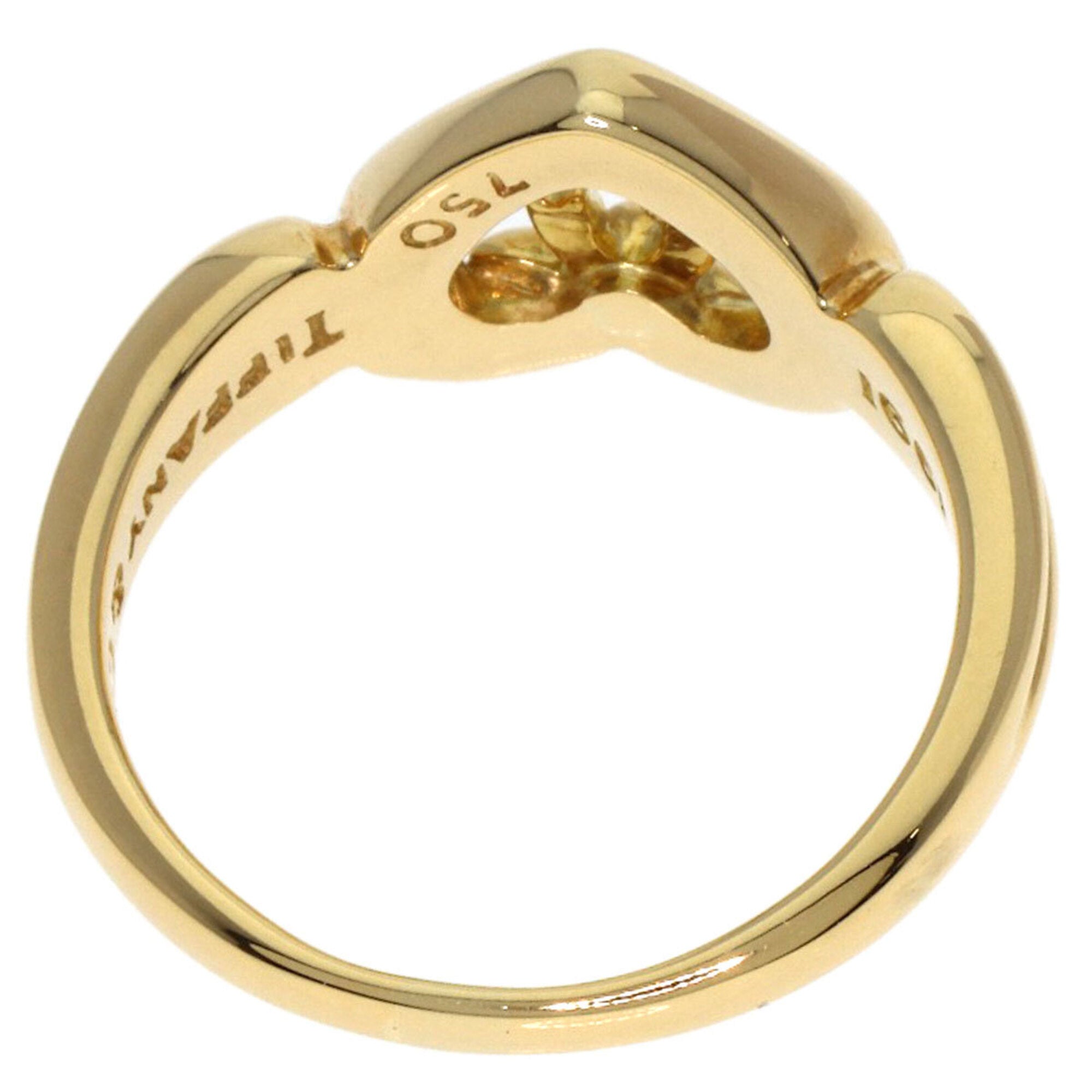 Tiffany Heart Yellow Gold (18K) Band Ring (Pre-Owned)