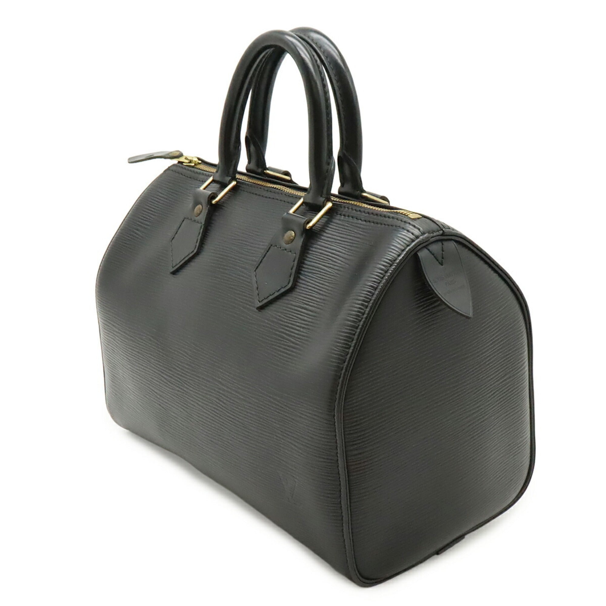 Louis Vuitton Black Noir Epi Leather Handbag (Pre-Owned)