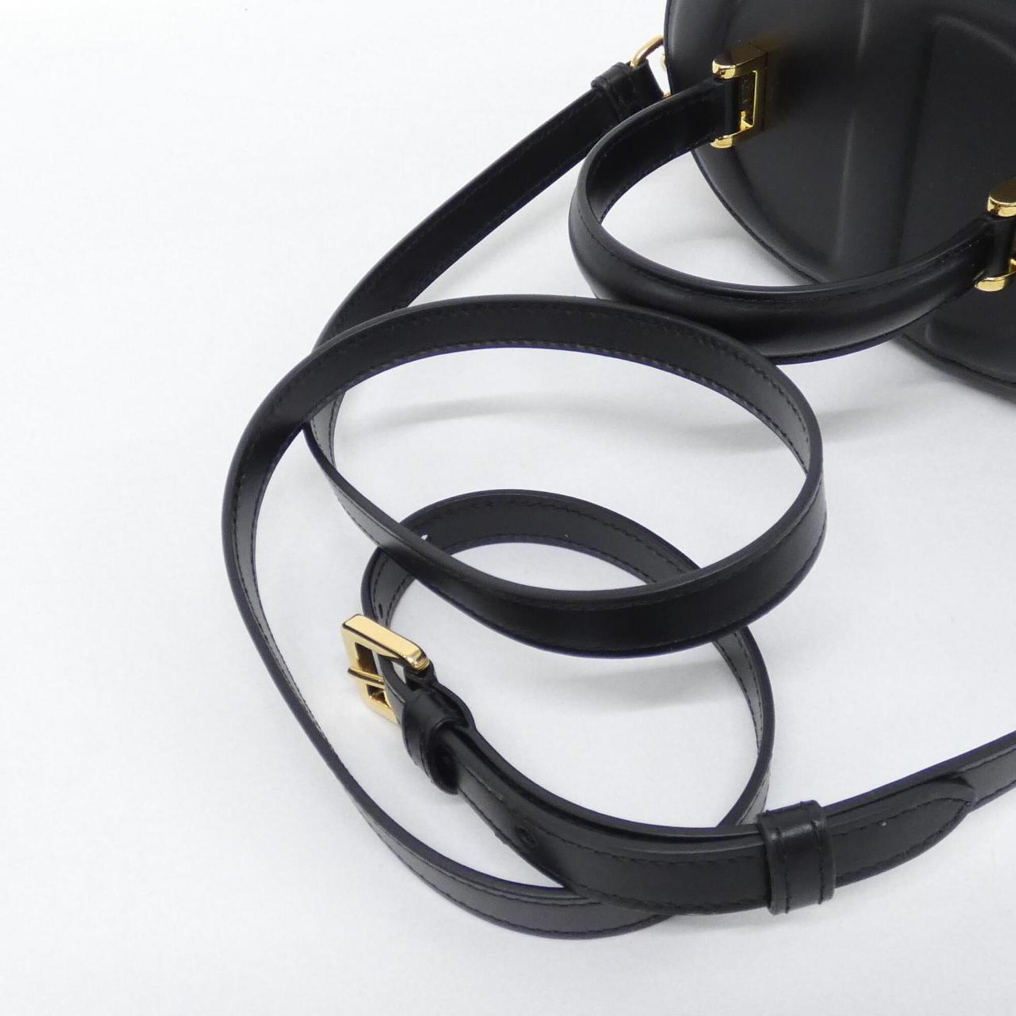 Christian Dior Black Leather Handbag (Pre-Owned)