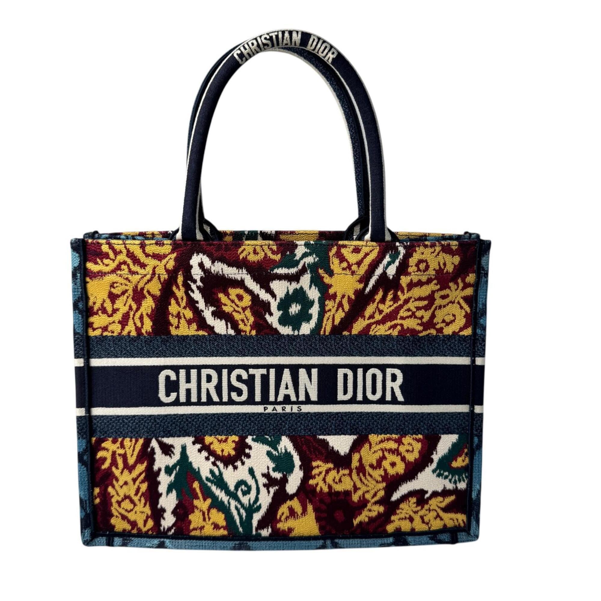 Christian Dior Multi-Color Canvas Tote Bag (Pre-Owned)