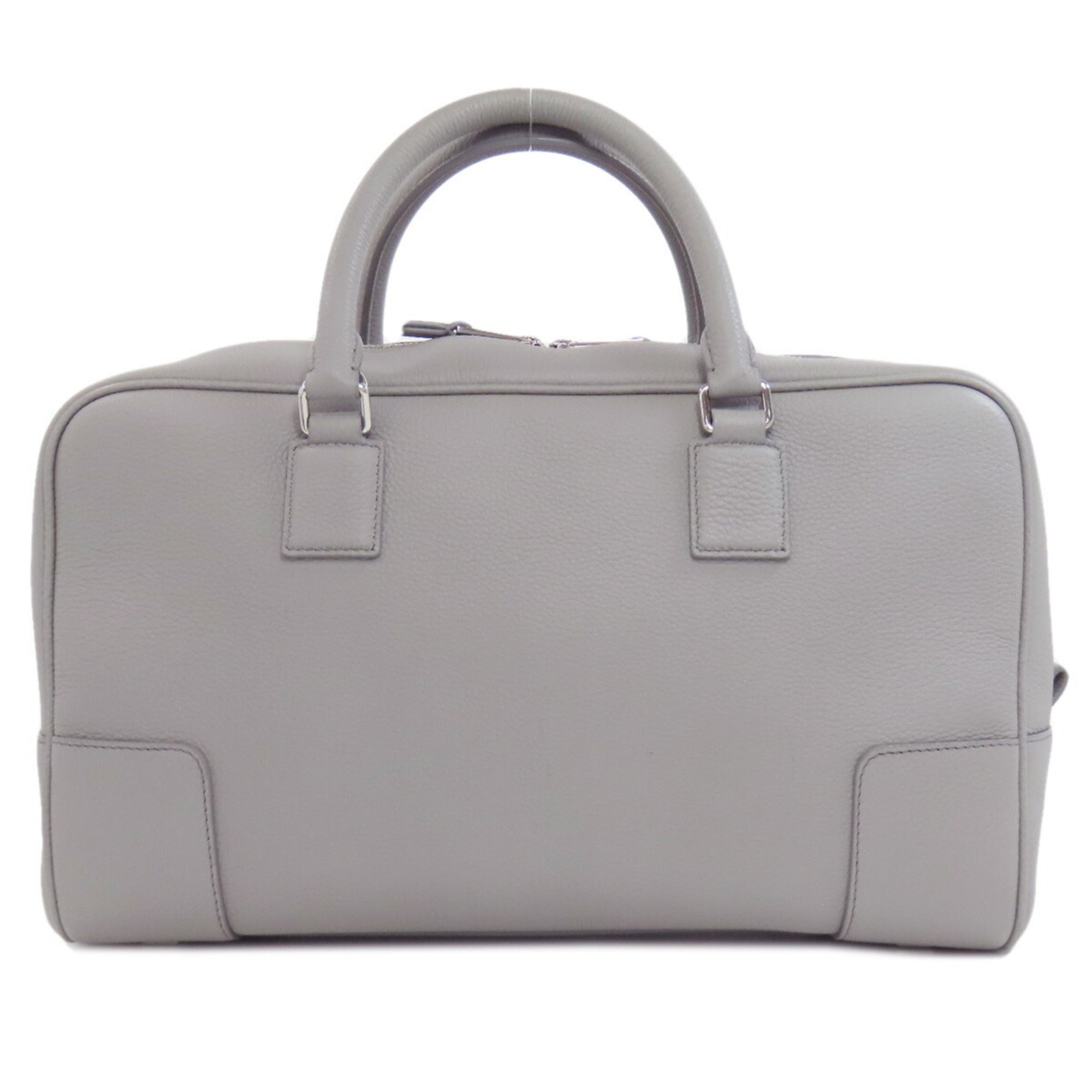 Loewe Gray Leather Handbag (Pre-Owned)