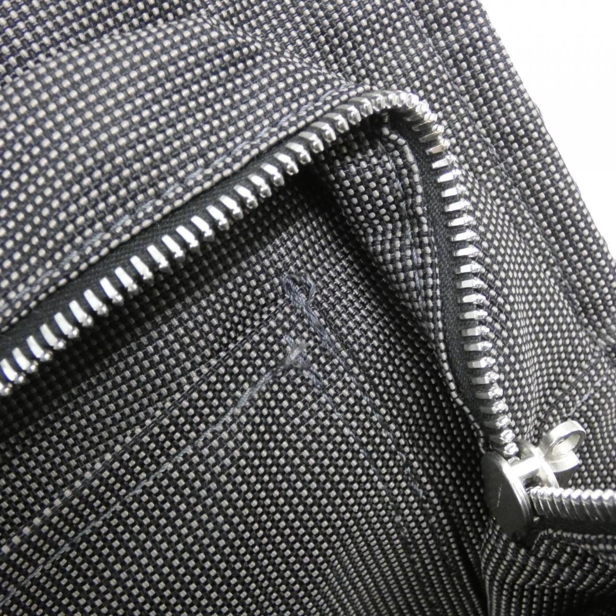 Hermes Black Canvas Handbag (Pre-Owned)