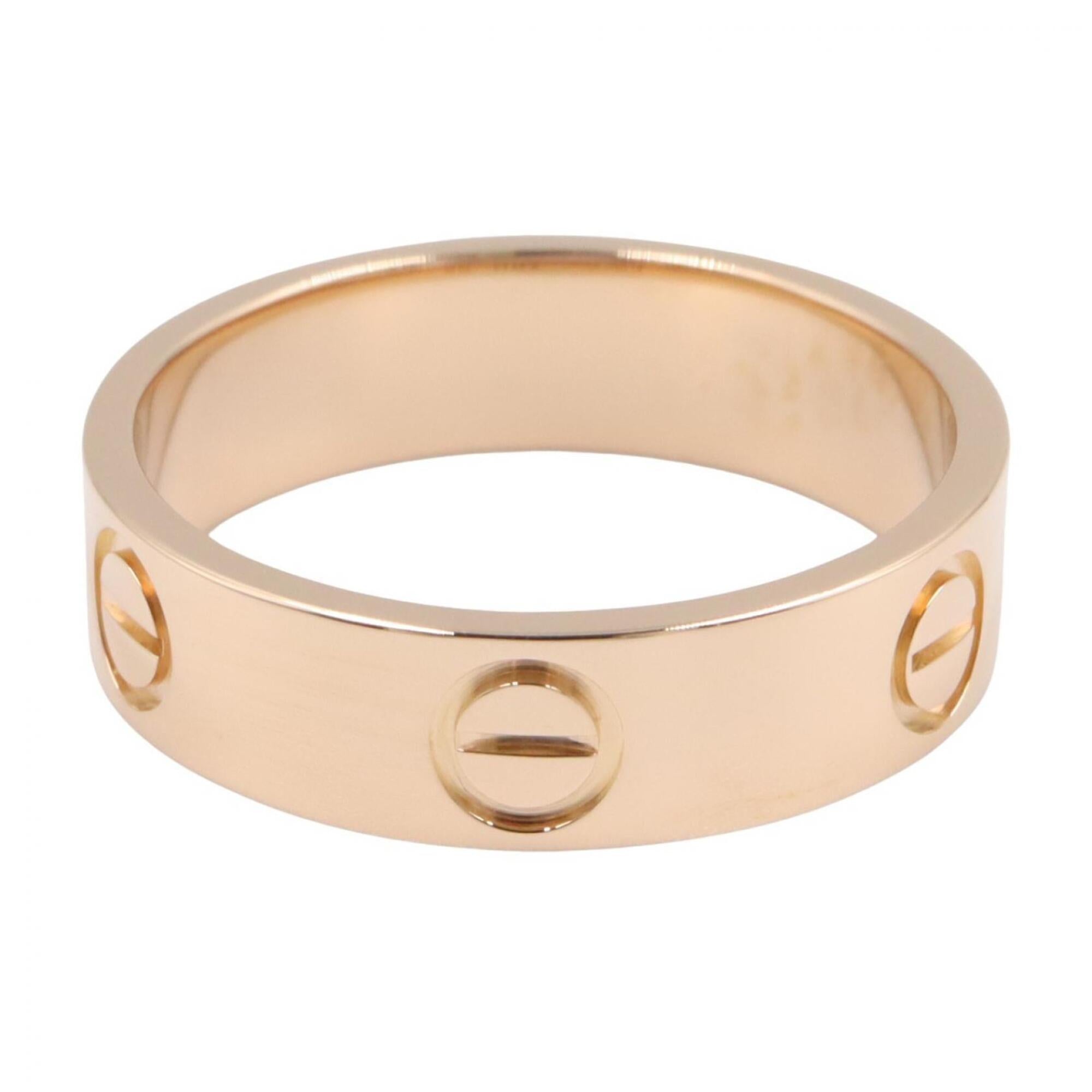 Cartier Love Pink Band Ring (Pre-Owned)