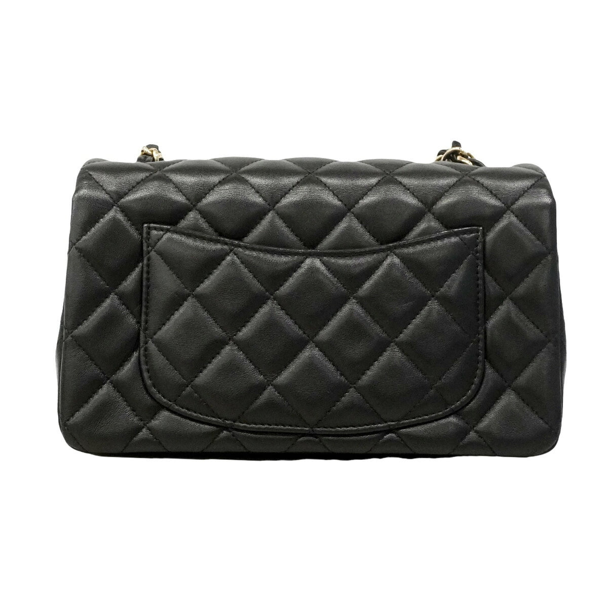 Chanel Black Leather Shoulder Bag (Pre-Owned)