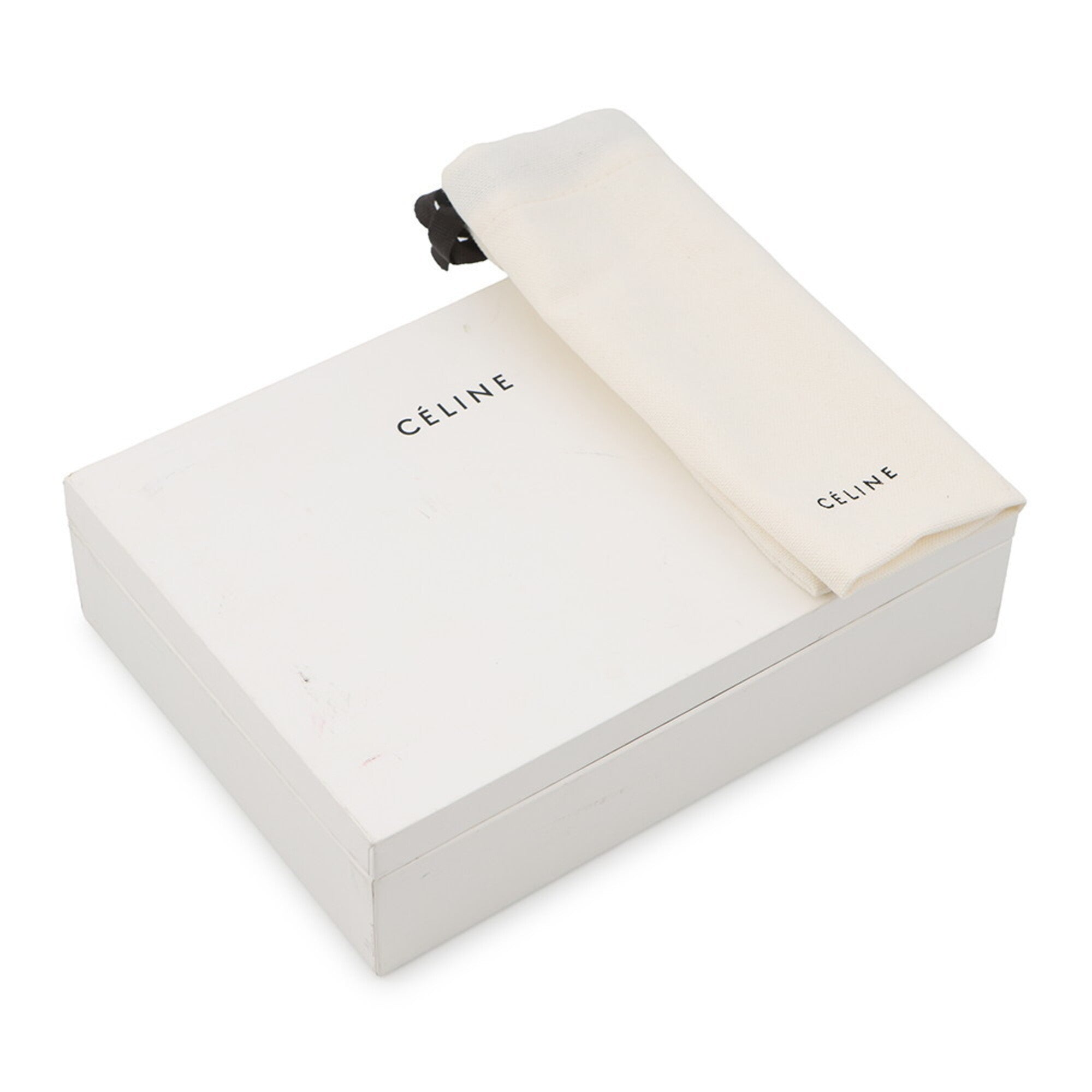 Celine Leather Long Wallet (Bi-Fold) (Pre-Owned)
