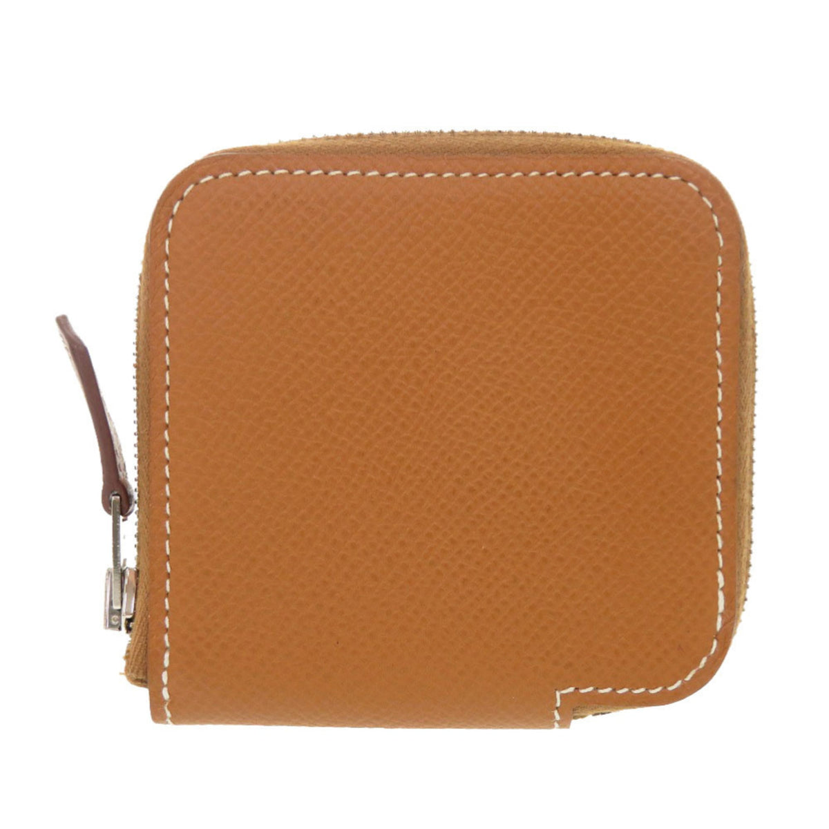 Hermes Brown Epsom Leather Coin Purse/Coin Case (Pre-Owned)