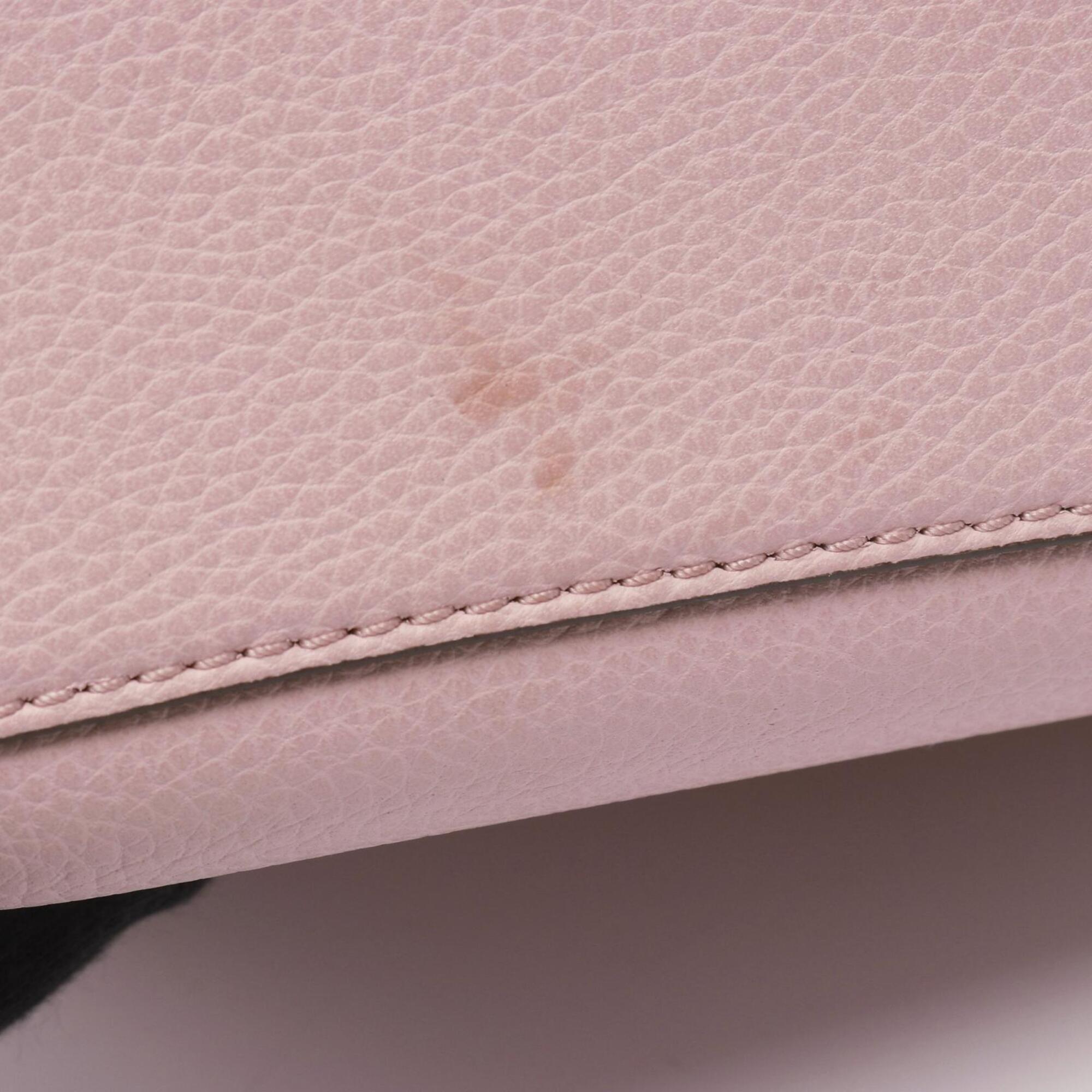 Tory Burch Pink Leather Handbag (Pre-Owned)