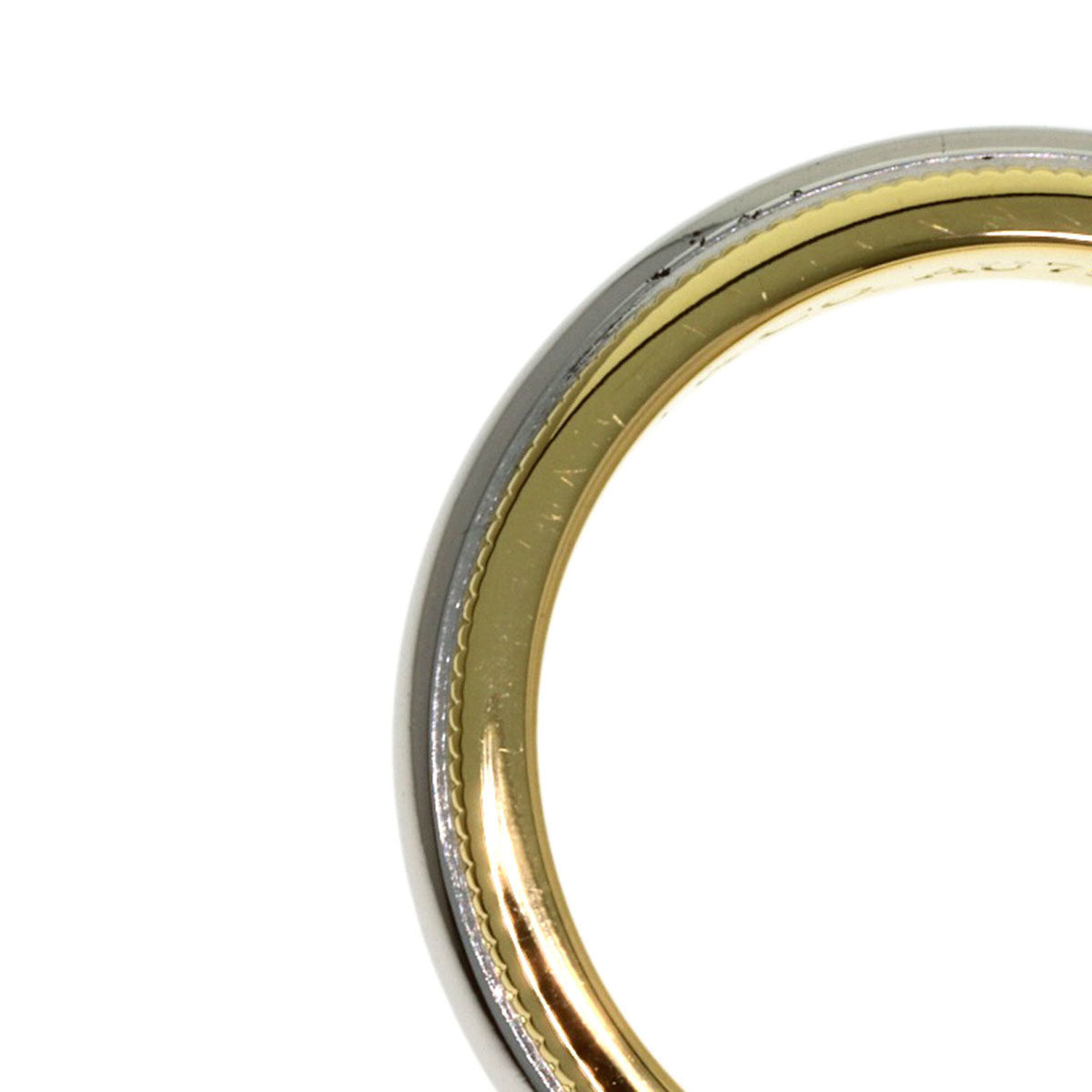 Tiffany Platinum Yellow Gold Yellow Gold (18K) Platinum 950 Band Ring (Pre-Owned)