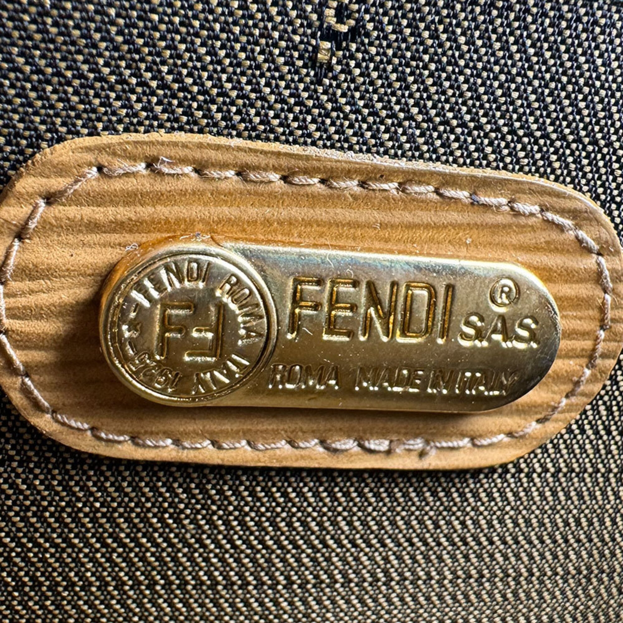 Fendi Beige Leather Handbag (Pre-Owned)