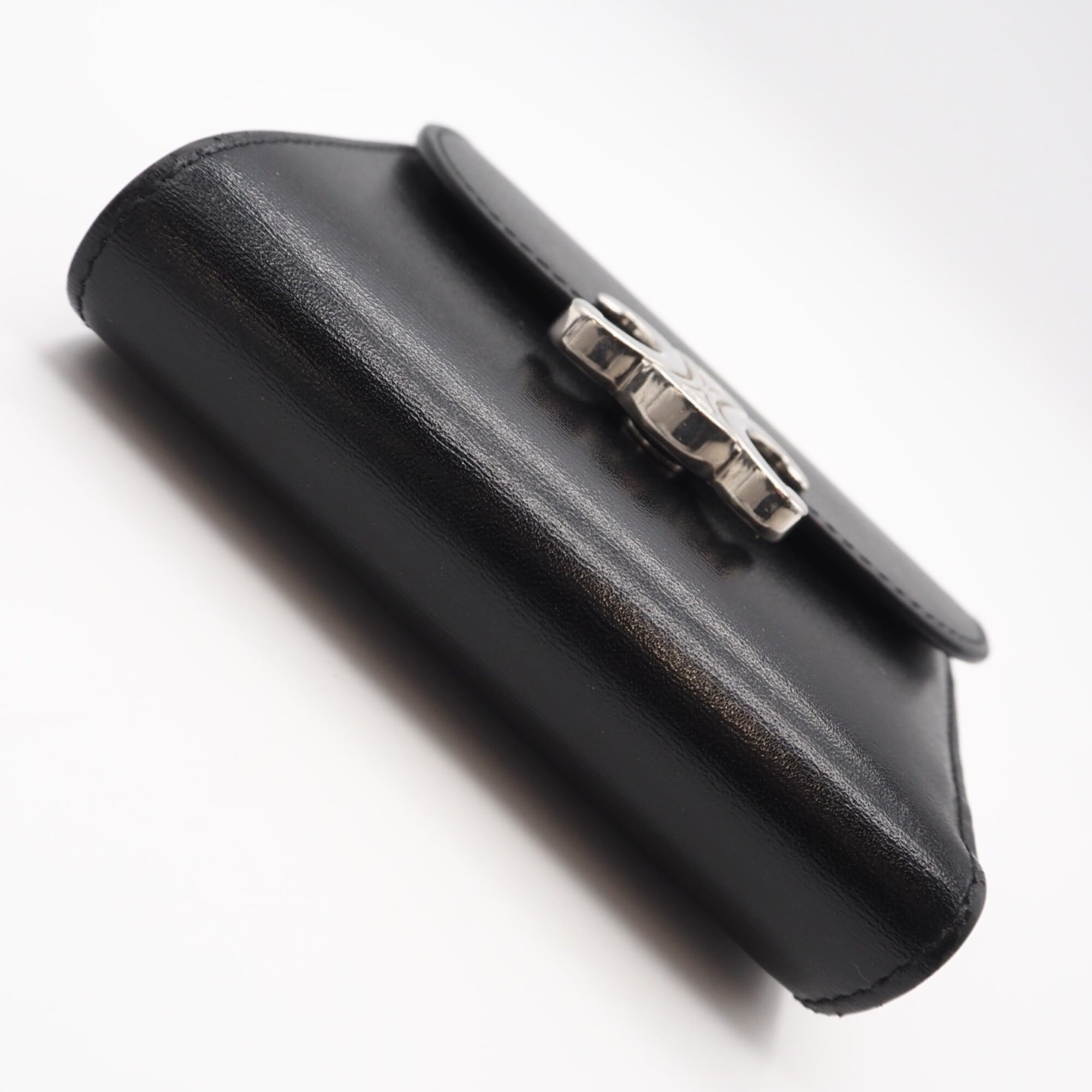 Celine Black Leather Wallet (Tri-Fold) (Pre-Owned)