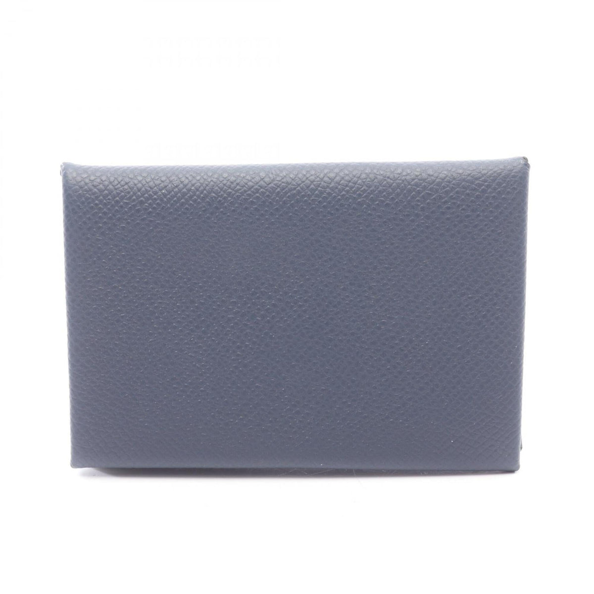 Hermes Blue Nuit Navy Leather Epsom Leather Coin Purse/Coin Case (Pre-Owned)