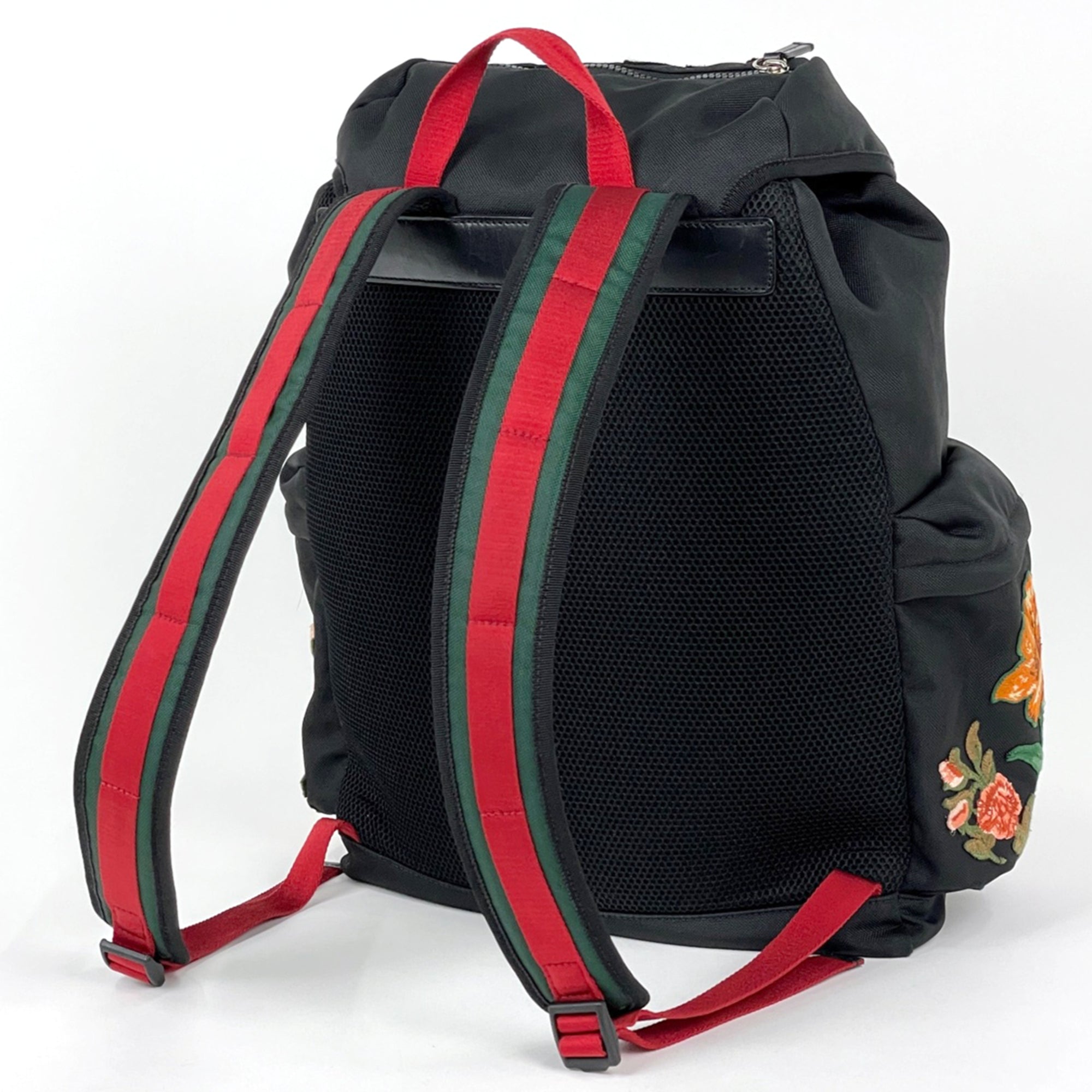 Gucci Black Nylon Backpack (Pre-Owned)