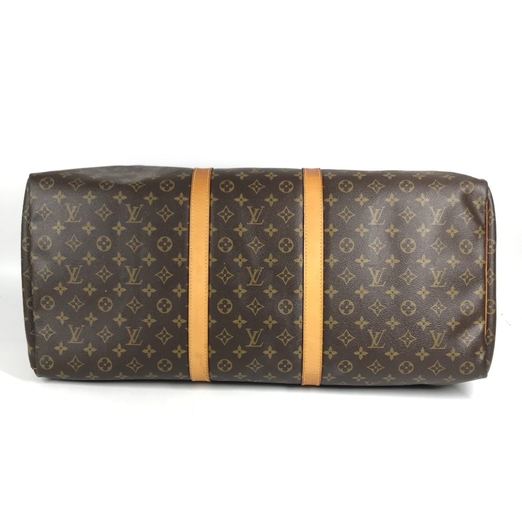 Louis Vuitton Brown Monogram Boston Bag Handbag (Pre-Owned)