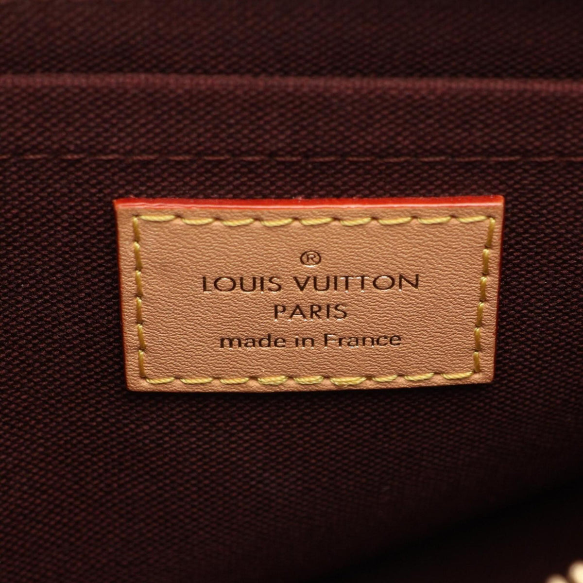 Louis Vuitton Brown Pvc Leather Handbag Shoulder Bag (Pre-Owned)