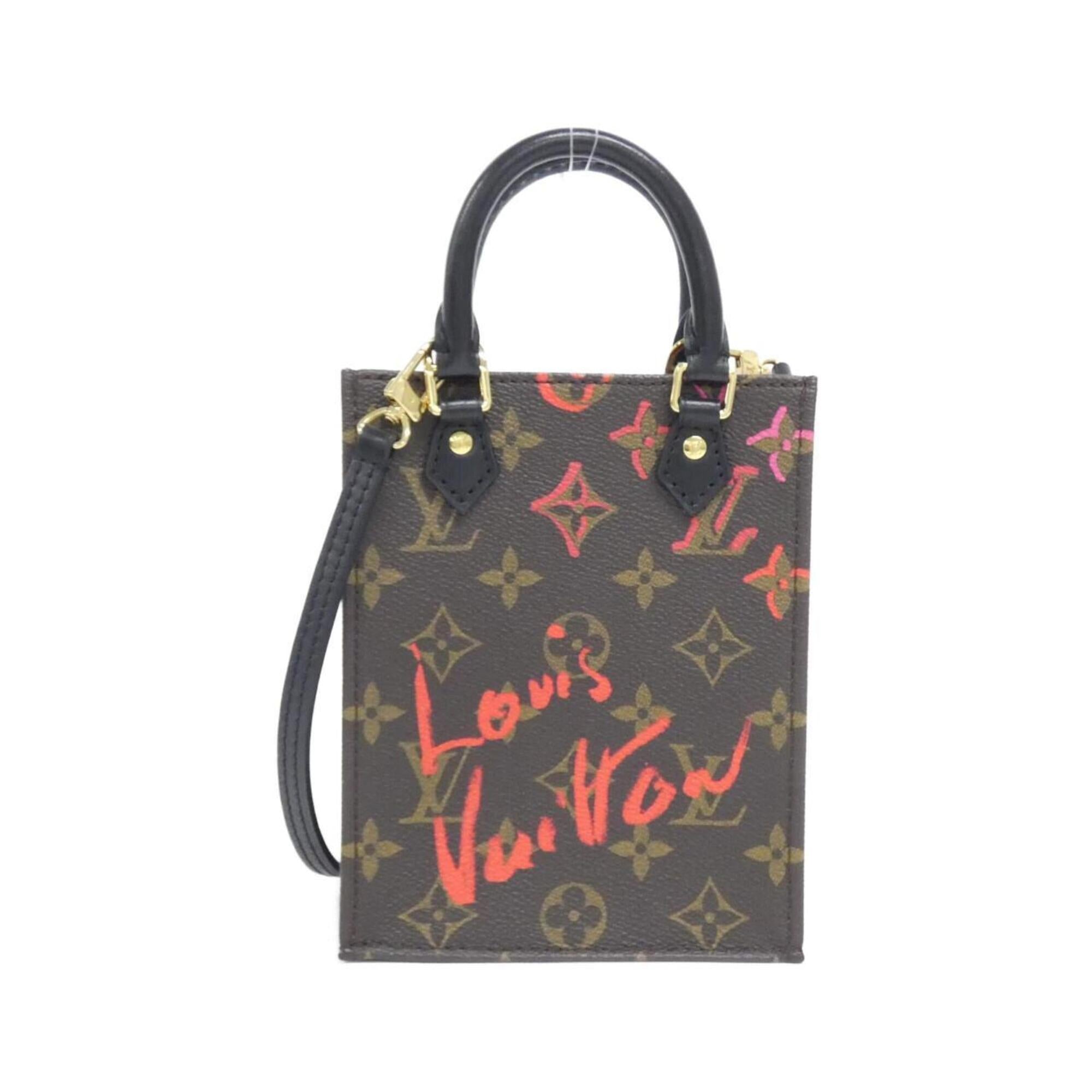 Louis Vuitton Brown Coated Canvas Handbag (Pre-Owned)