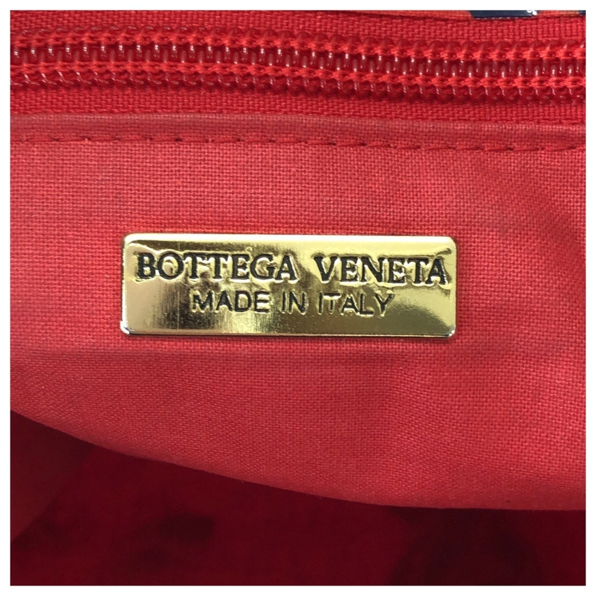 Bottega Veneta Multi-Color Red Color Patent Leather Tote Bag (Pre-Owned)