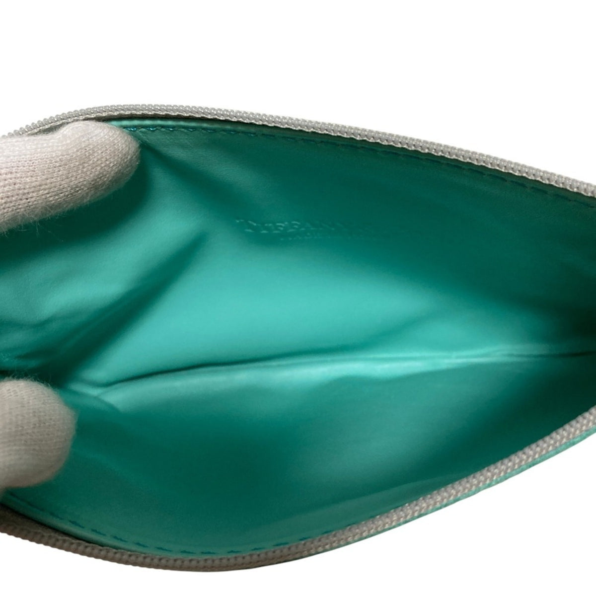 Tiffany Blue Leather Tote Bag (Pre-Owned)