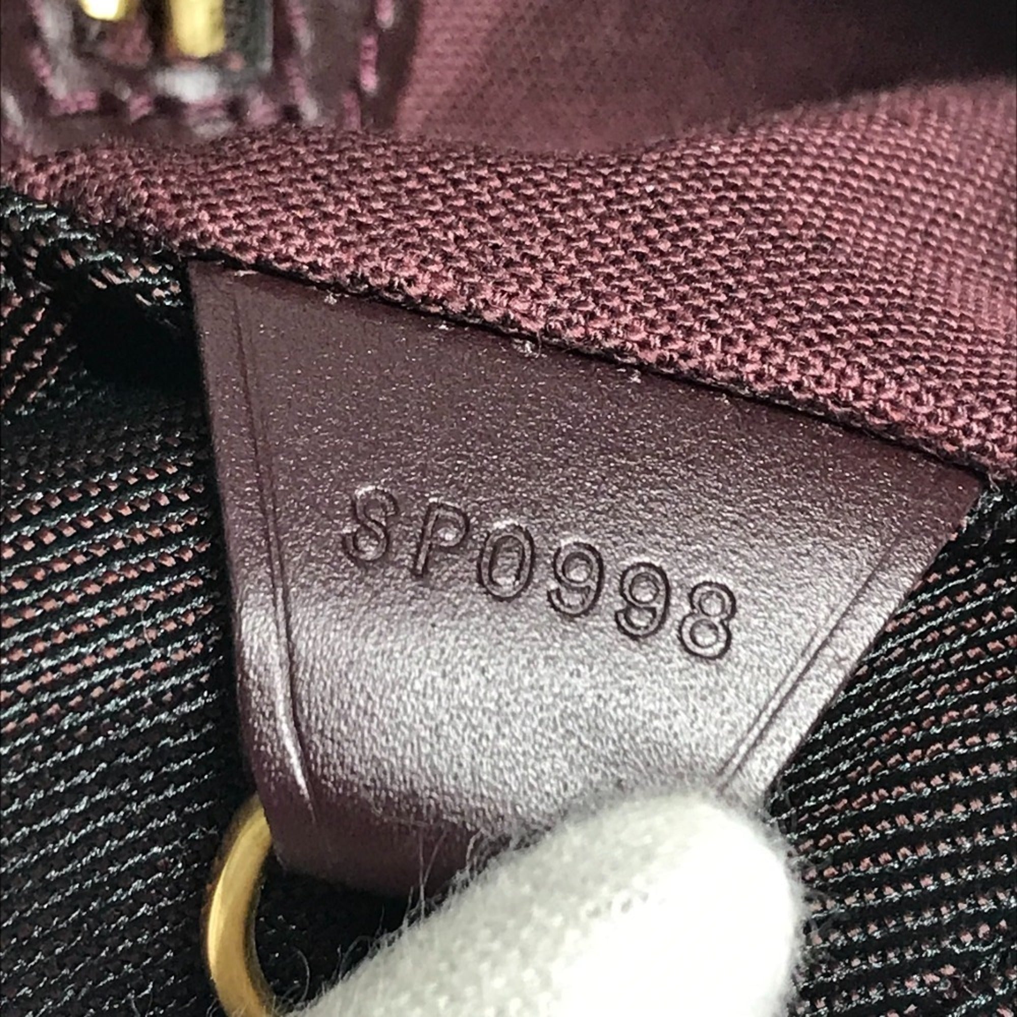 Louis Vuitton Acajou Taiga Leather Backpack (Pre-Owned)
