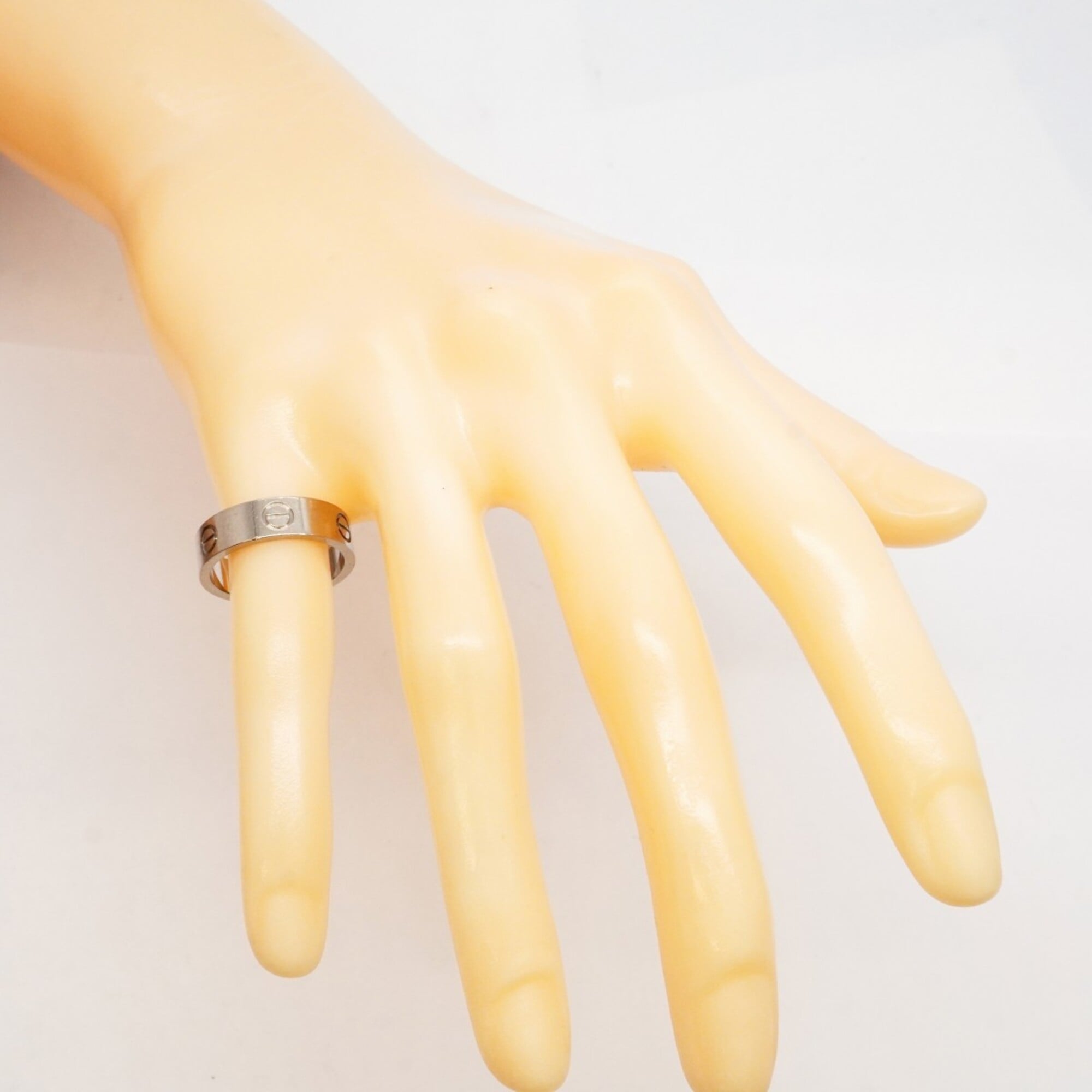 Cartier White Gold (18K) Band Ring (Pre-Owned)
