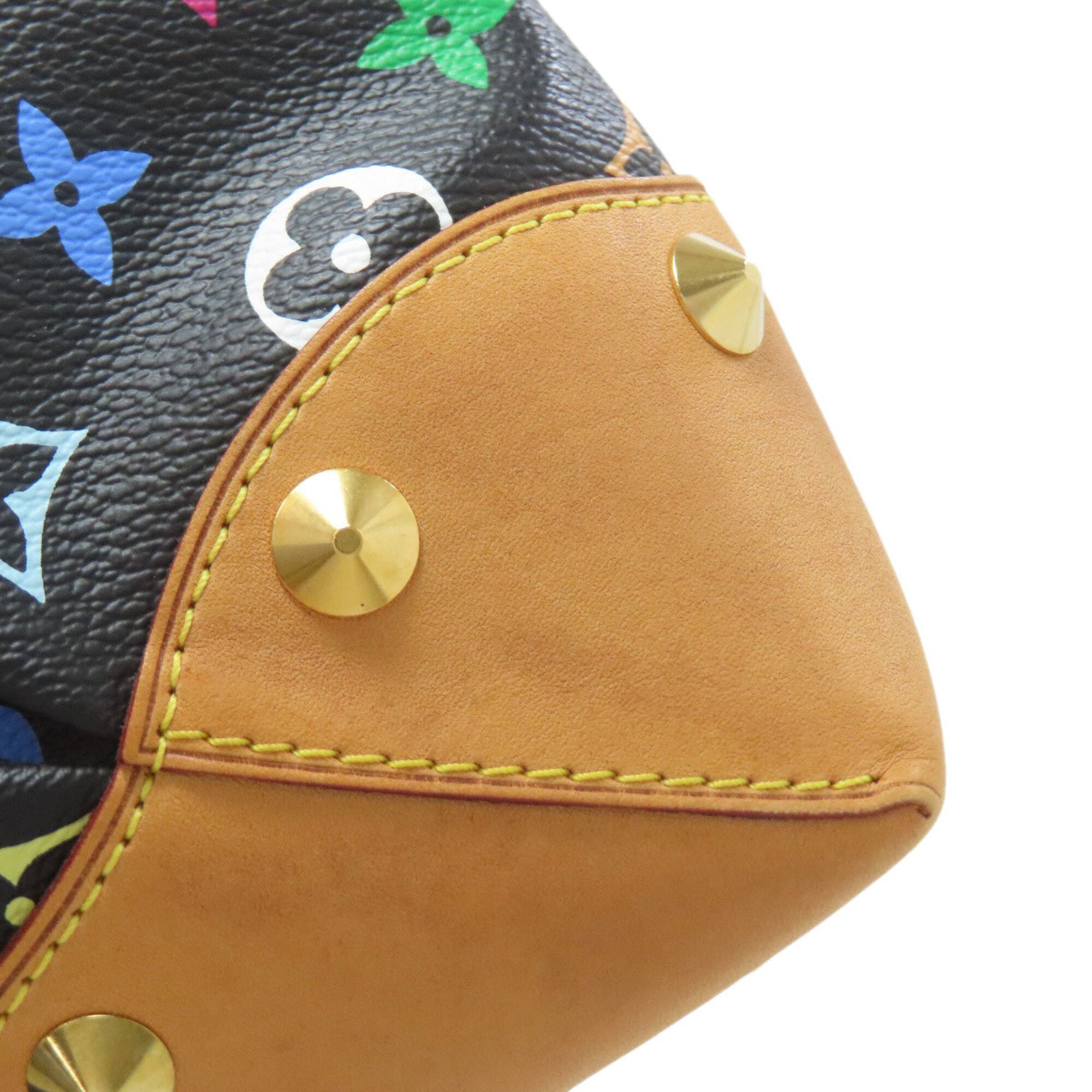 Louis Vuitton Black Monogram Multicolore Handbag (Pre-Owned)