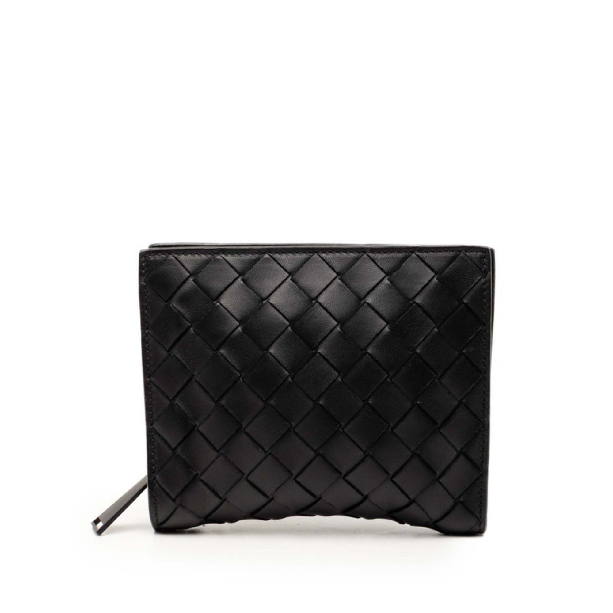 Bottega Veneta Black Khaki Leather Nylon Eco-Bag Tote Bag (Pre-Owned)