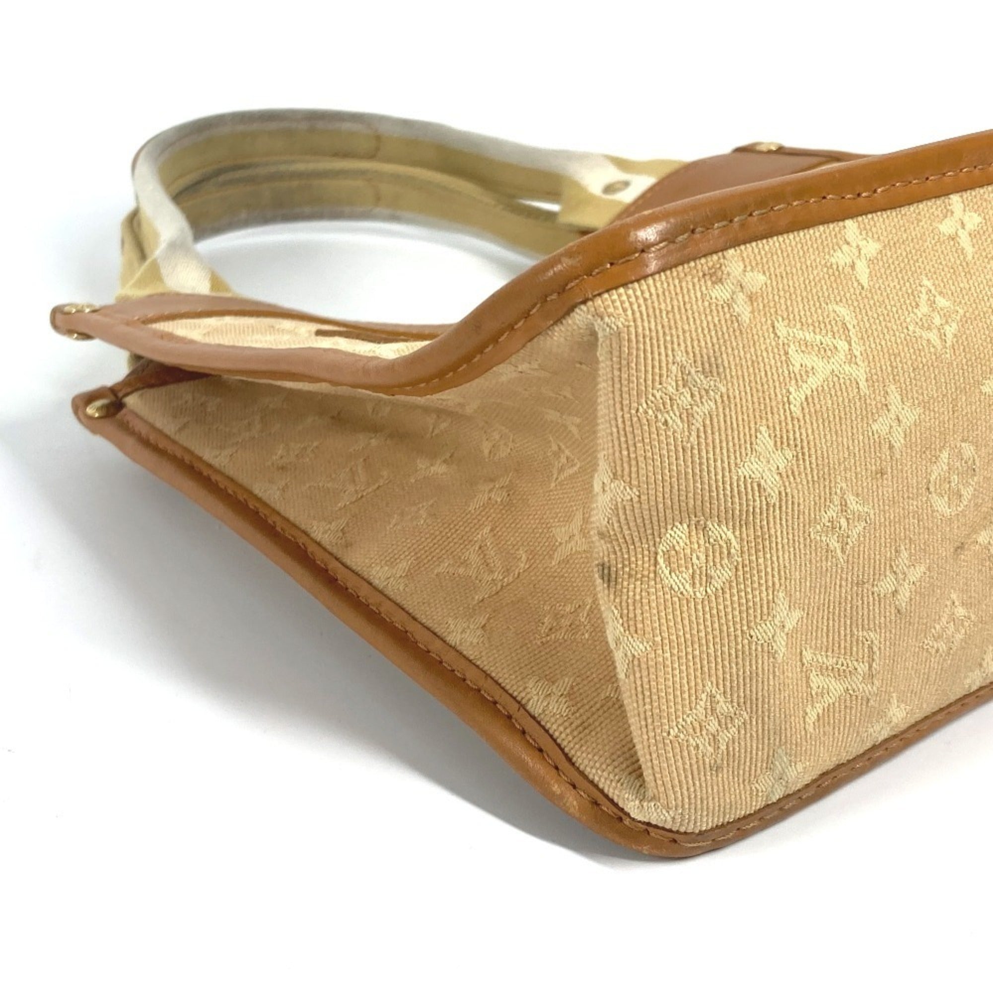 Louis Vuitton Beige Monogram Mini Handbag Shoulder Bag (Pre-Owned)