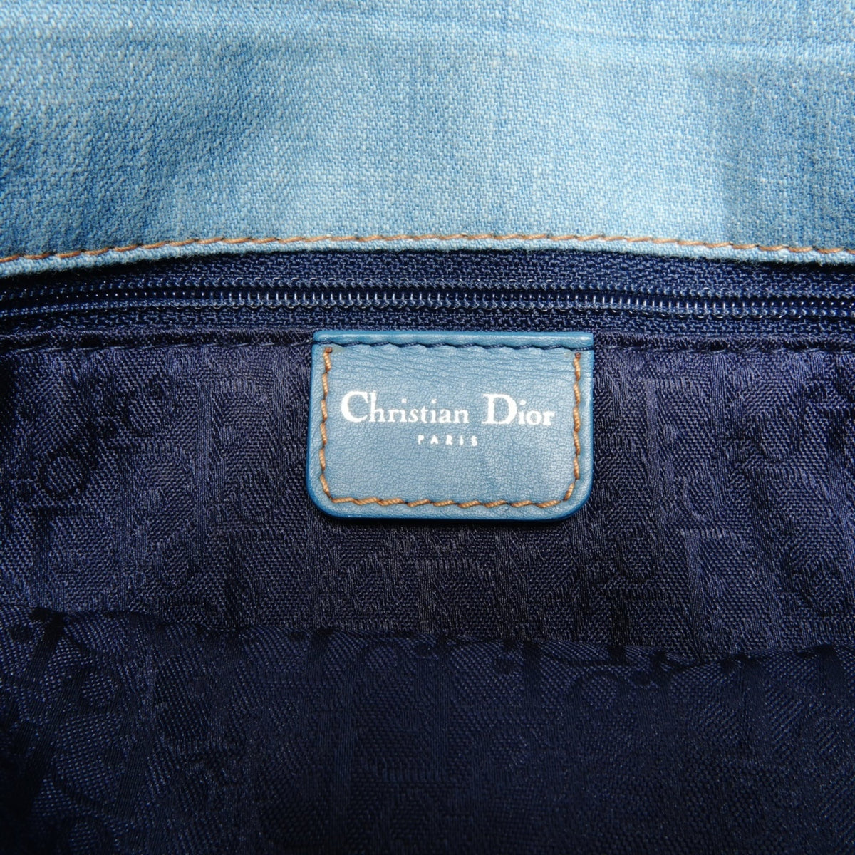 Christian Dior Blue Shoulder Bag (Pre-Owned)