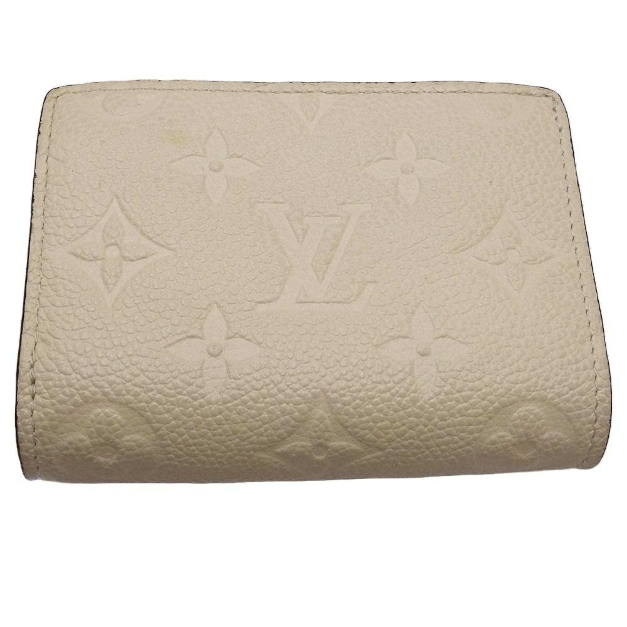 Louis Vuitton Monogram Empreinte Leather Wallet (Tri-Fold) (Pre-Owned)