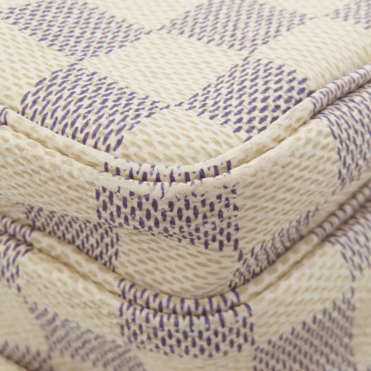 Louis Vuitton Damier Azur Damier Canvas Shoulder Bag (Pre-Owned)