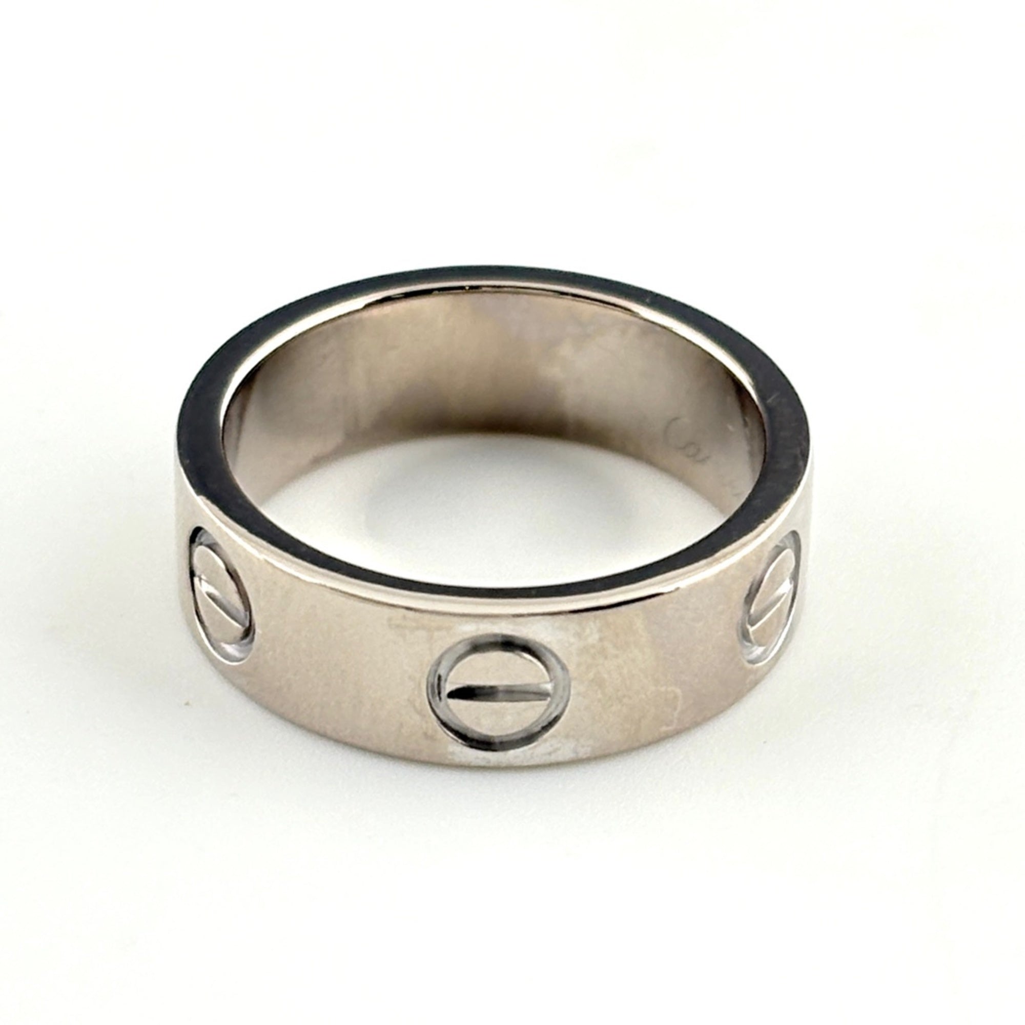 Cartier White Gold (18K) Band Ring (Pre-Owned)
