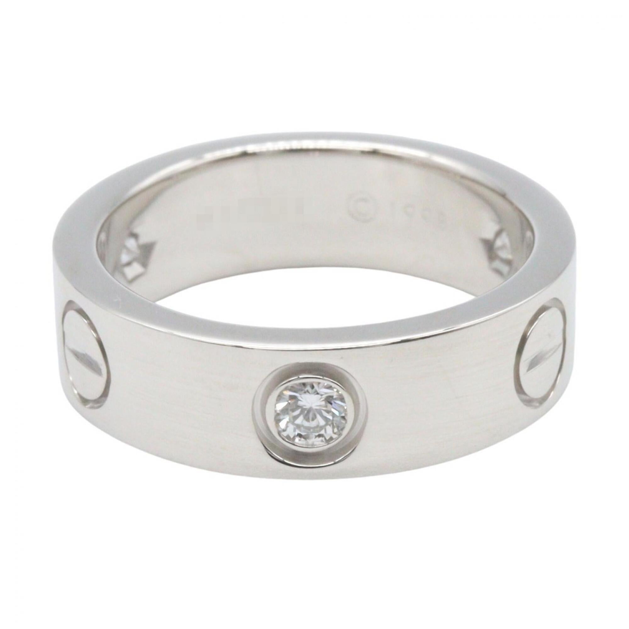 Cartier White Gold White Gold (18K) Band Ring (Pre-Owned)