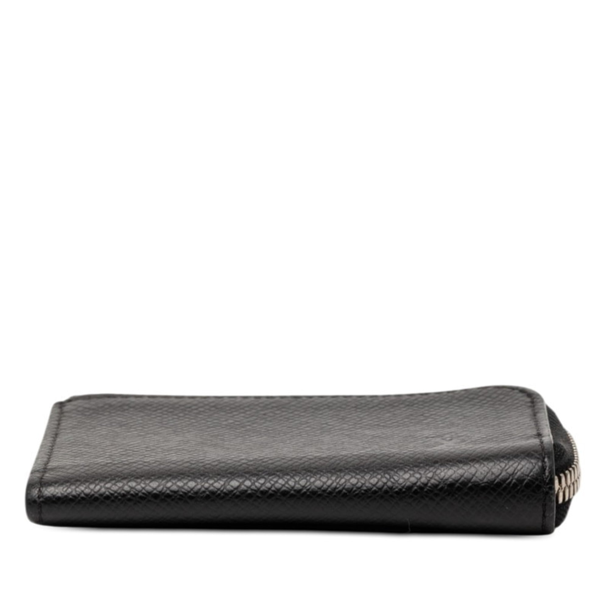 Louis Vuitton Black Noir Leather Coin Purse/Coin Case (Pre-Owned)