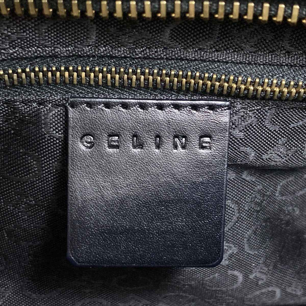 Celine Black Leather Handbag (Pre-Owned)