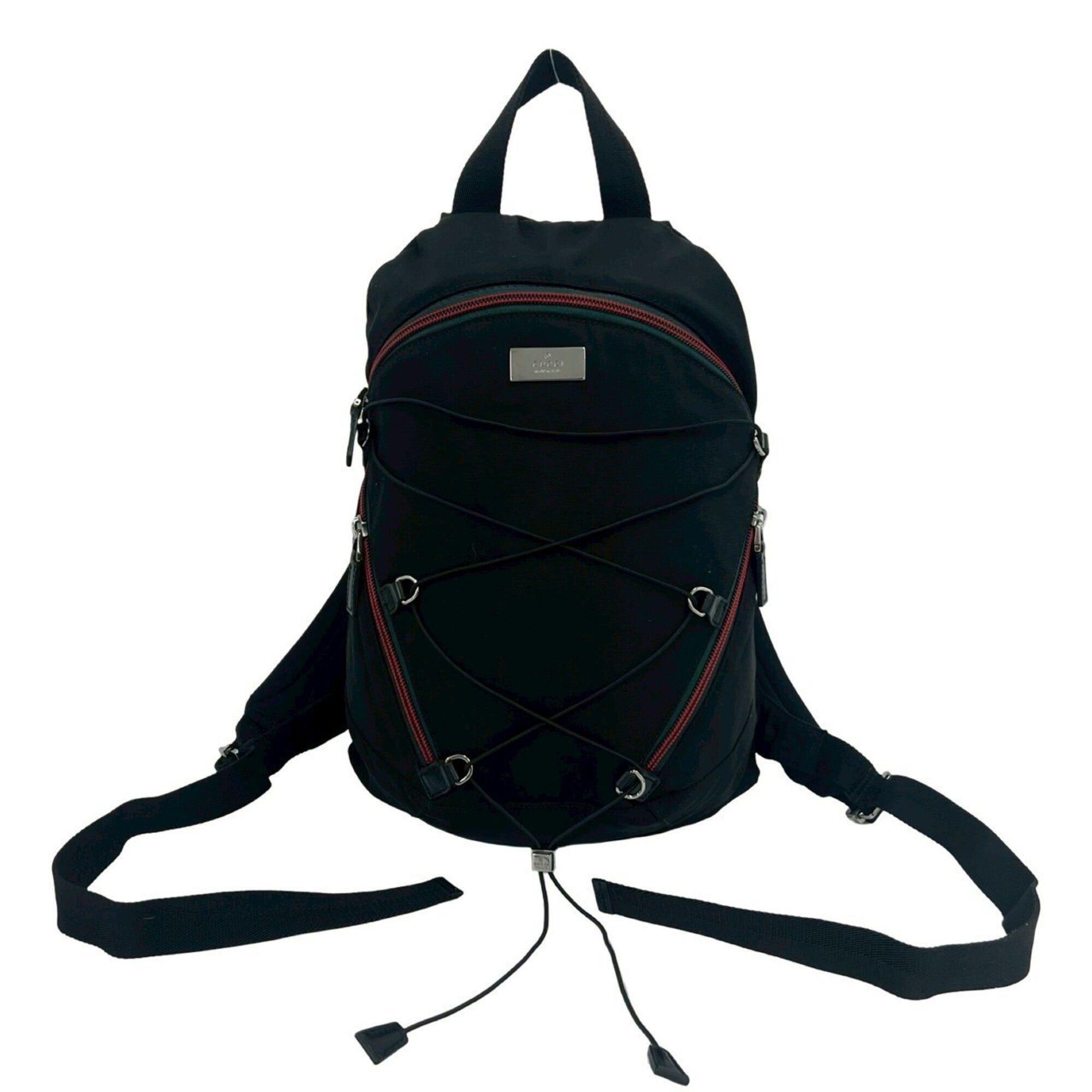 Gucci Black Nylon Backpack (Pre-Owned)
