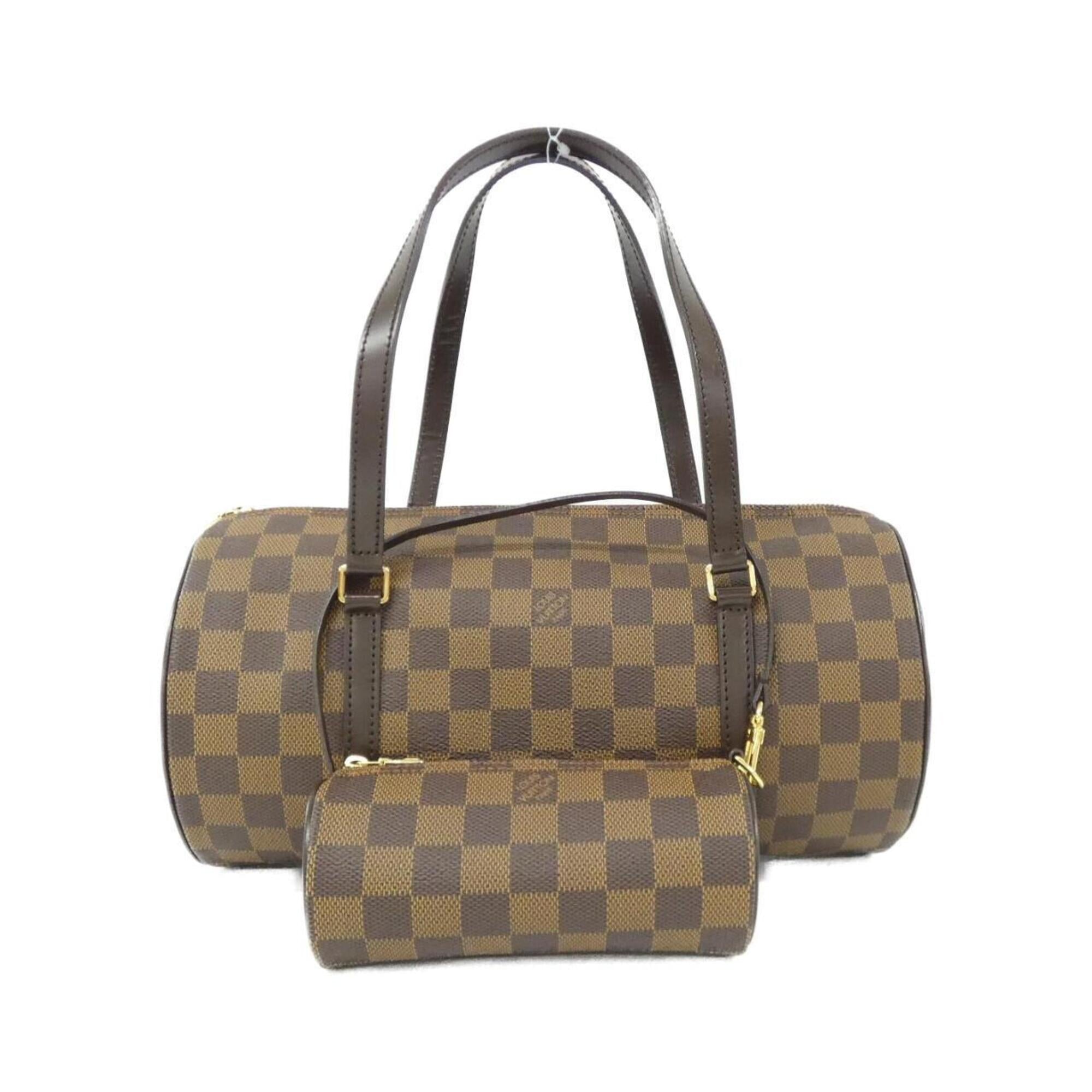Louis Vuitton Damier Canvas Ebene Coated Canvas Handbag Pouch (Pre-Owned)