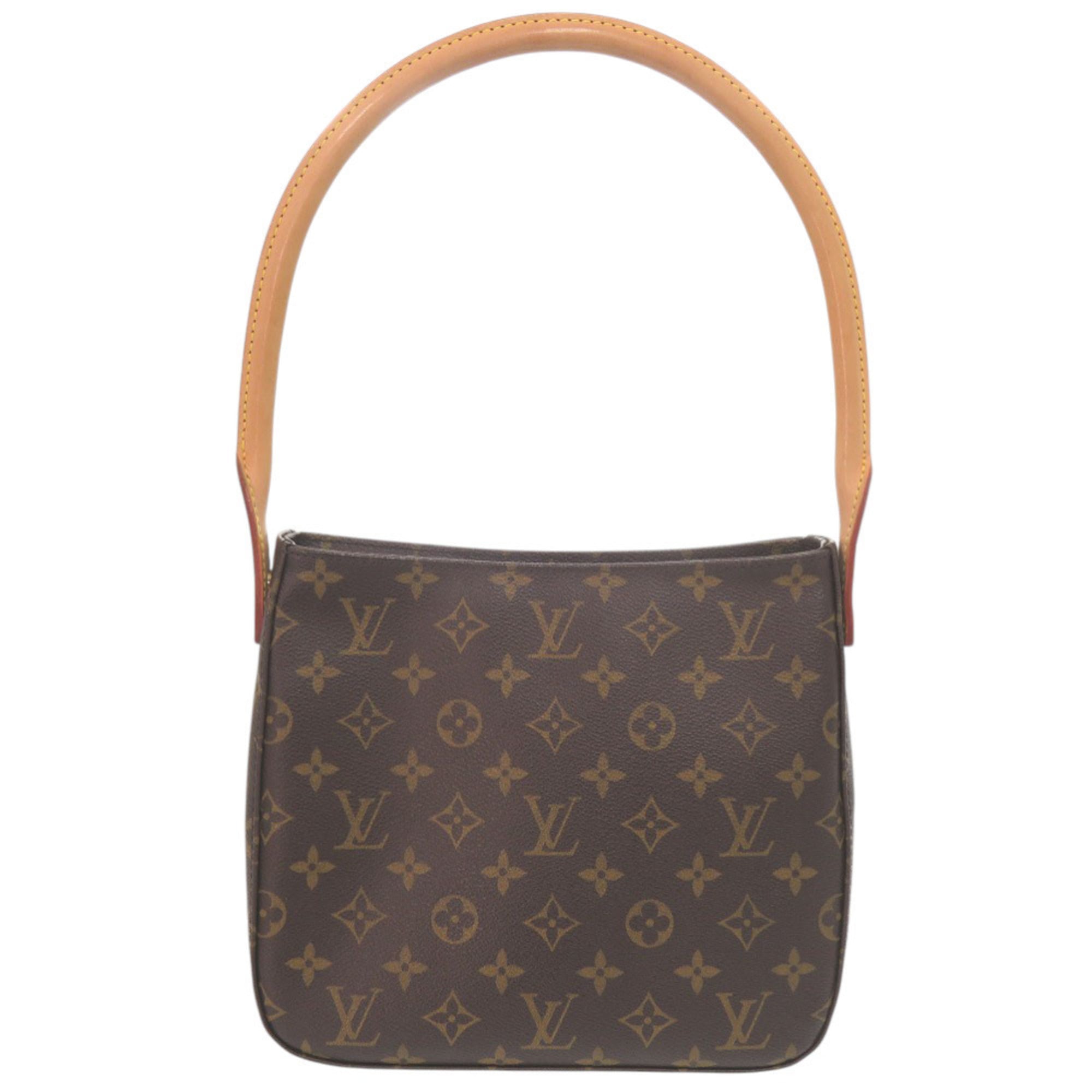 Louis Vuitton Brown Monogram Canvas Pvc Coated Canvas Leather Shoulder Bag (Pre-Owned)