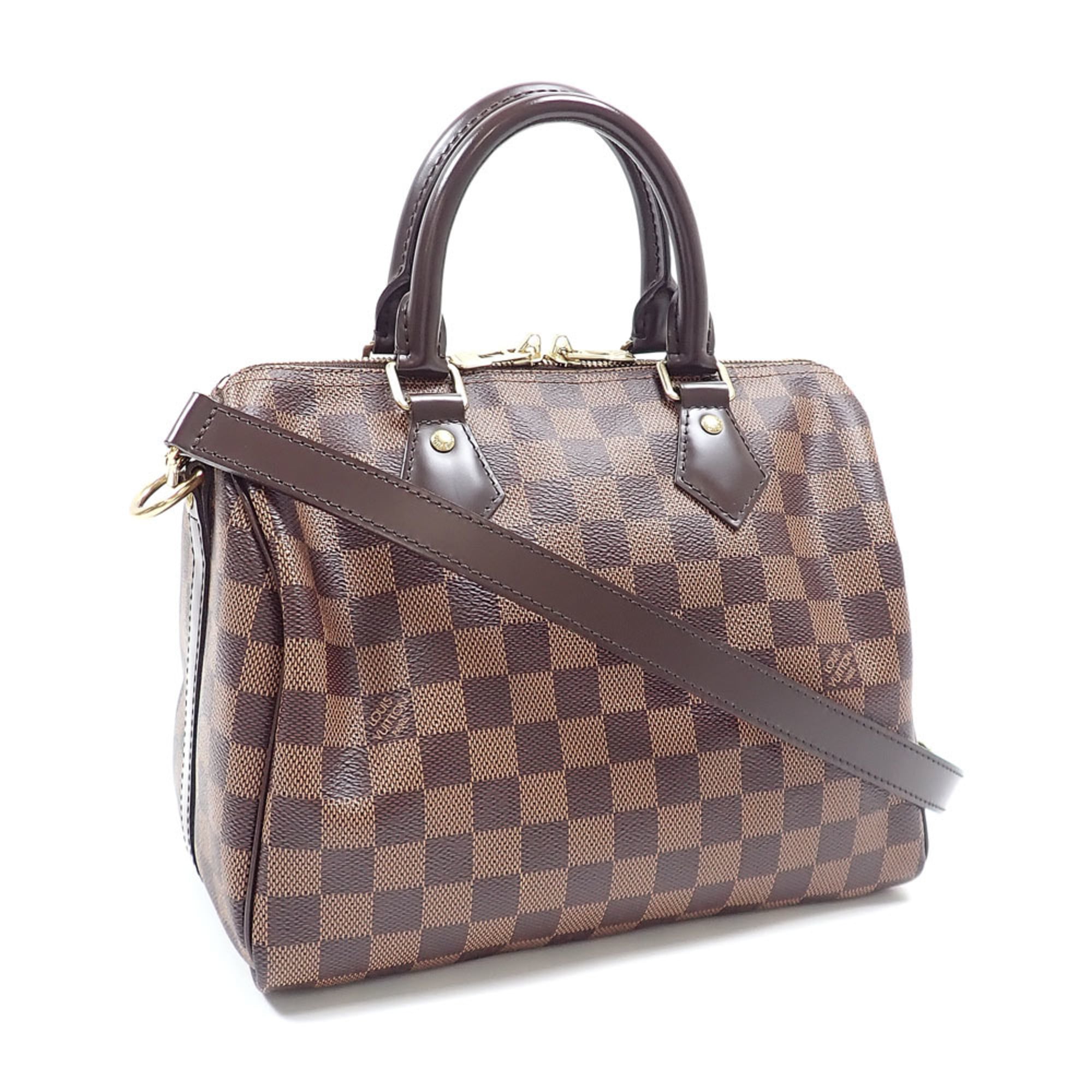Louis Vuitton Damier Canvas Ebene Damier Canvas Handbag (Pre-Owned)