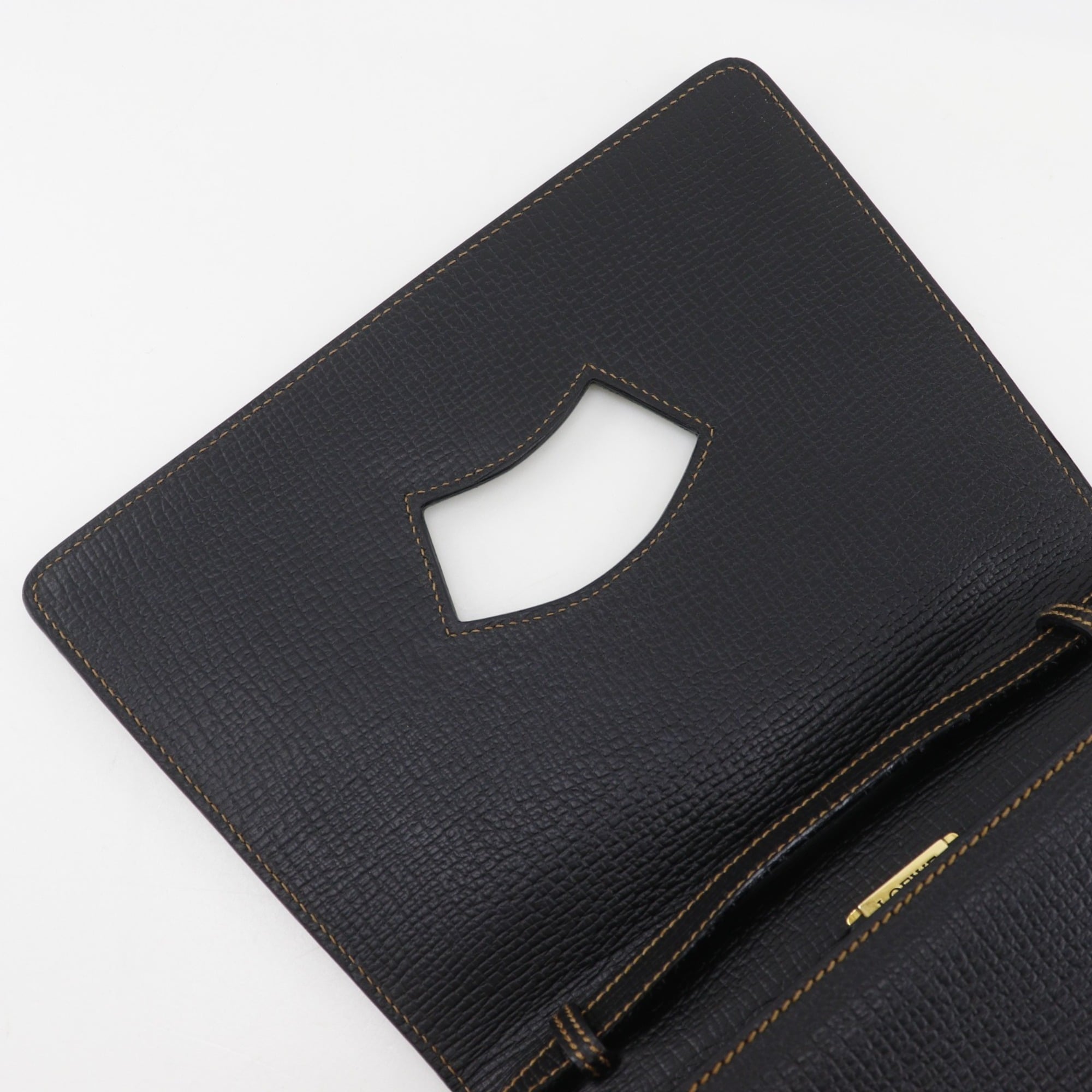 Loewe Barcelona Black Leather Handbag (Pre-Owned)