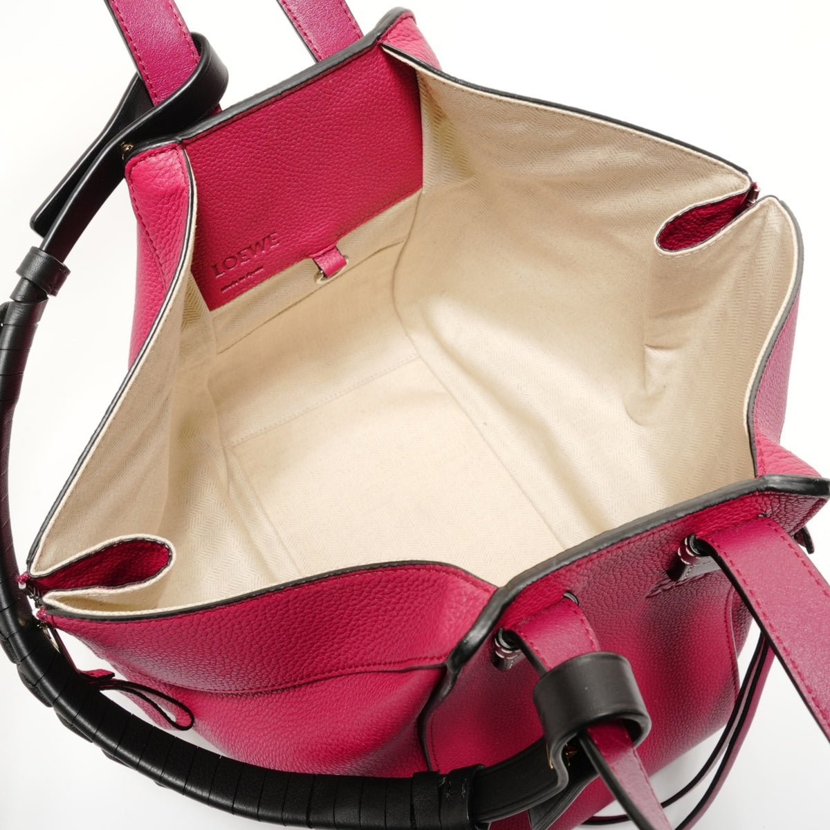 Loewe Hammock Pink Leather Handbag (Pre-Owned)