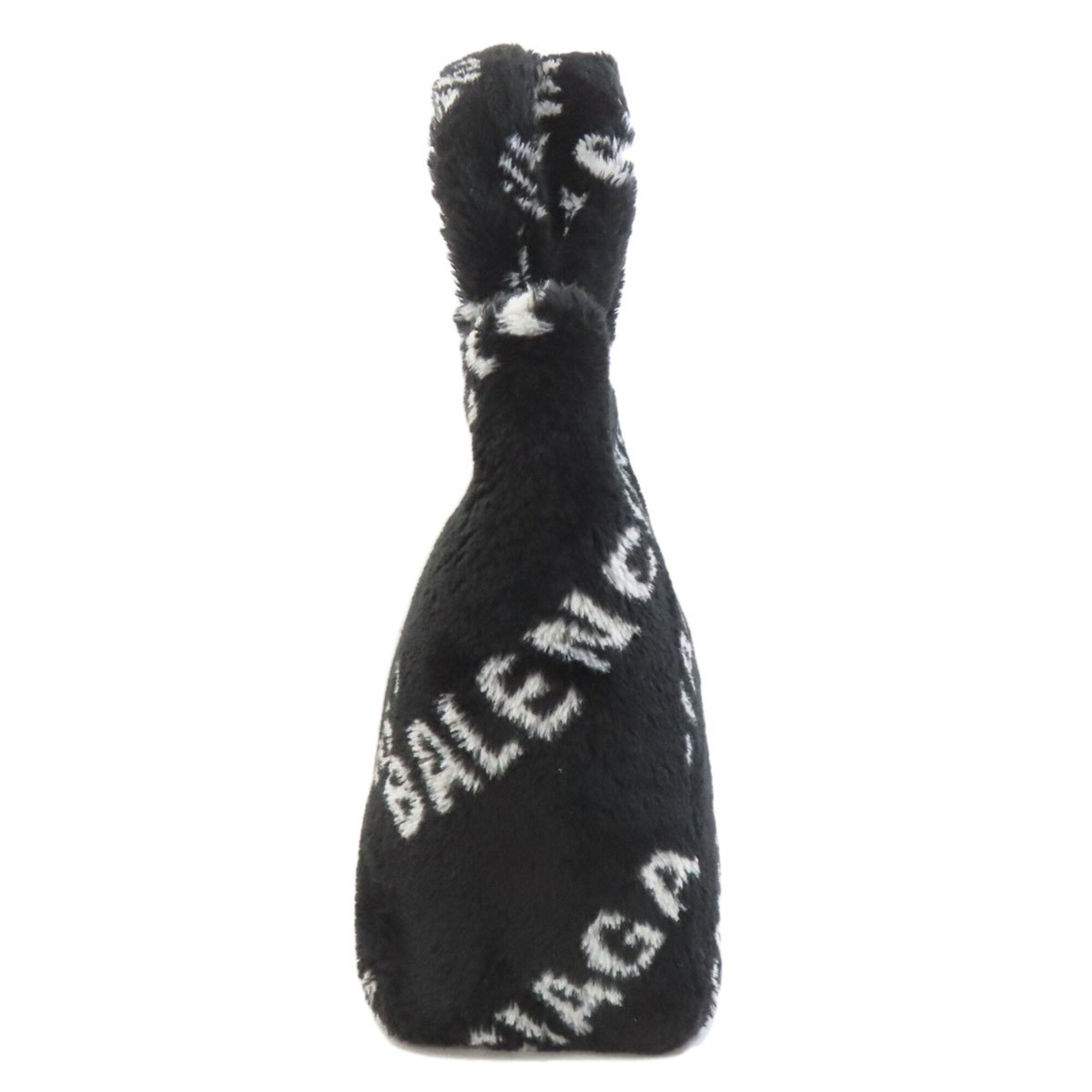 Balenciaga Black Fur Handbag (Pre-Owned)