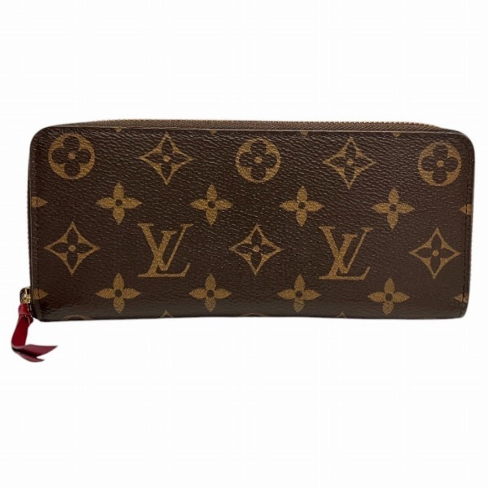 Louis Vuitton Fuchsia Monogram Coin Purse/Coin Case (Pre-Owned)
